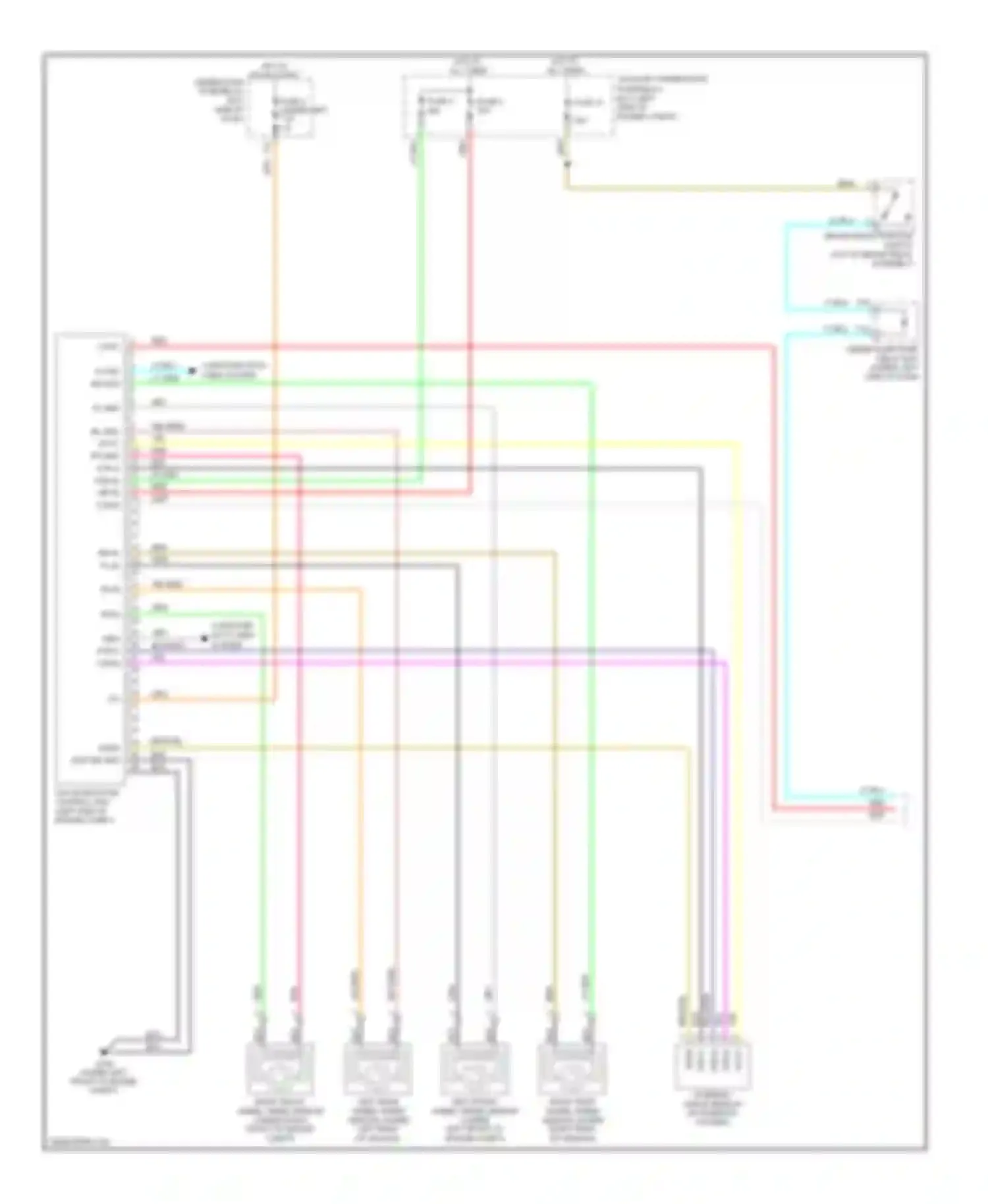 Pilot Honda II (2008-2011): Anti-lock brakes circuit (1 of 2)
