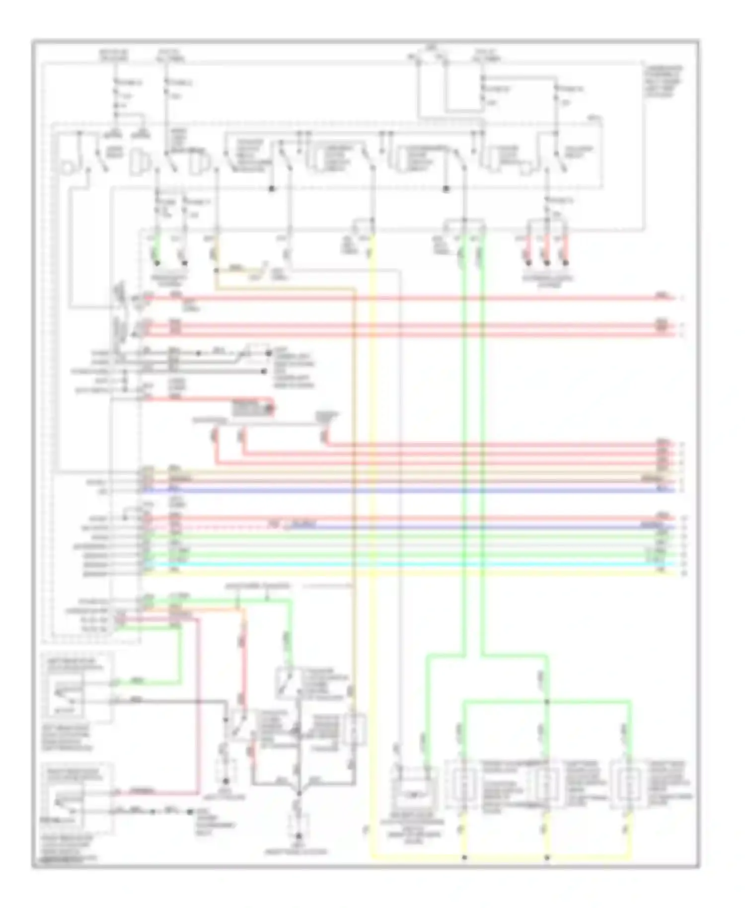 Pilot Honda II (2008-2011): Forced entry circuit (1 of 3)