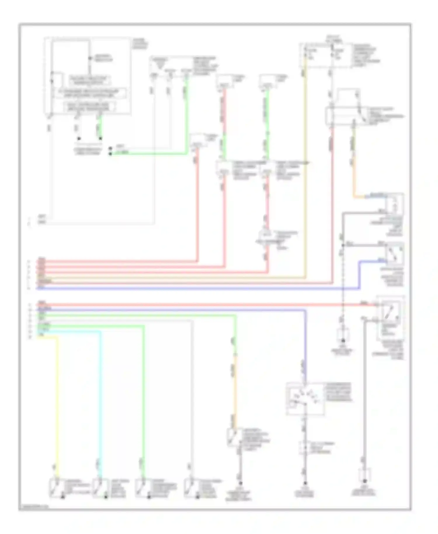 Pilot Honda II (2008-2011): Forced entry circuit (3 of 3)