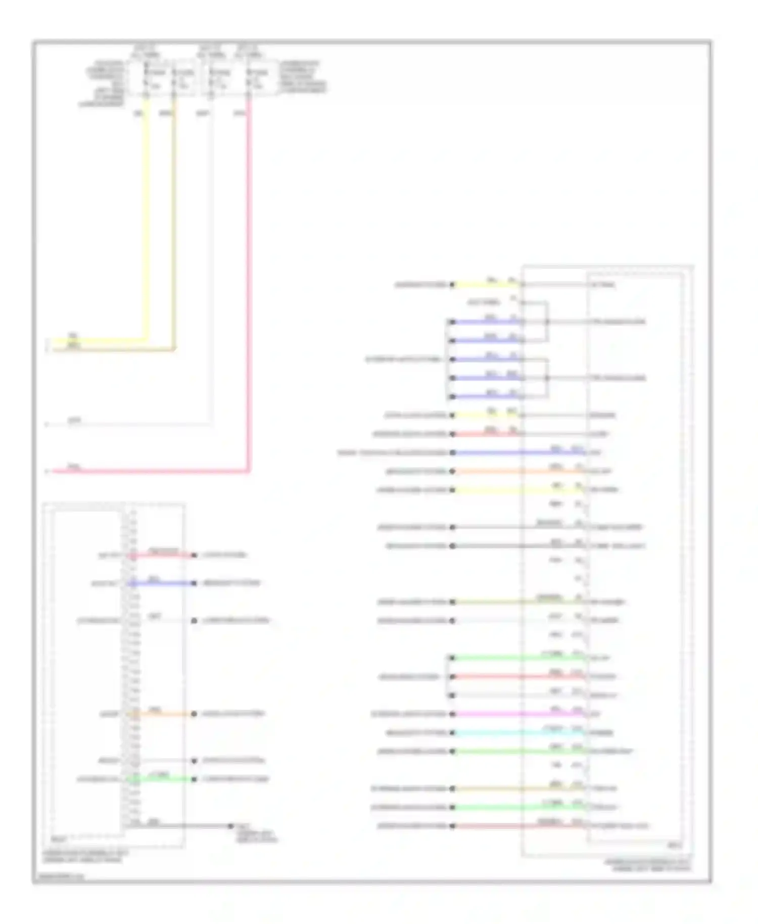 Pilot Honda II (2008-2011): Body control modules circuit (2 of 2)