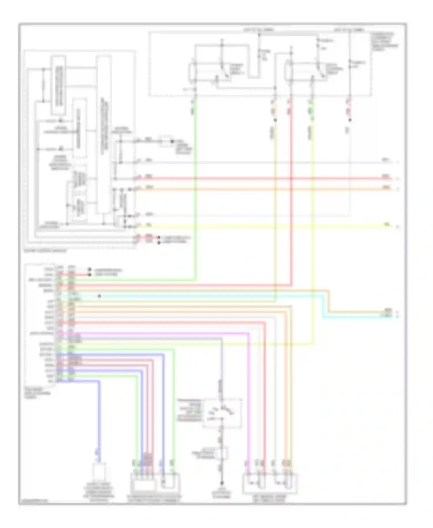 Pilot Honda II (2008-2011): Cruise control circuit (1 of 2)