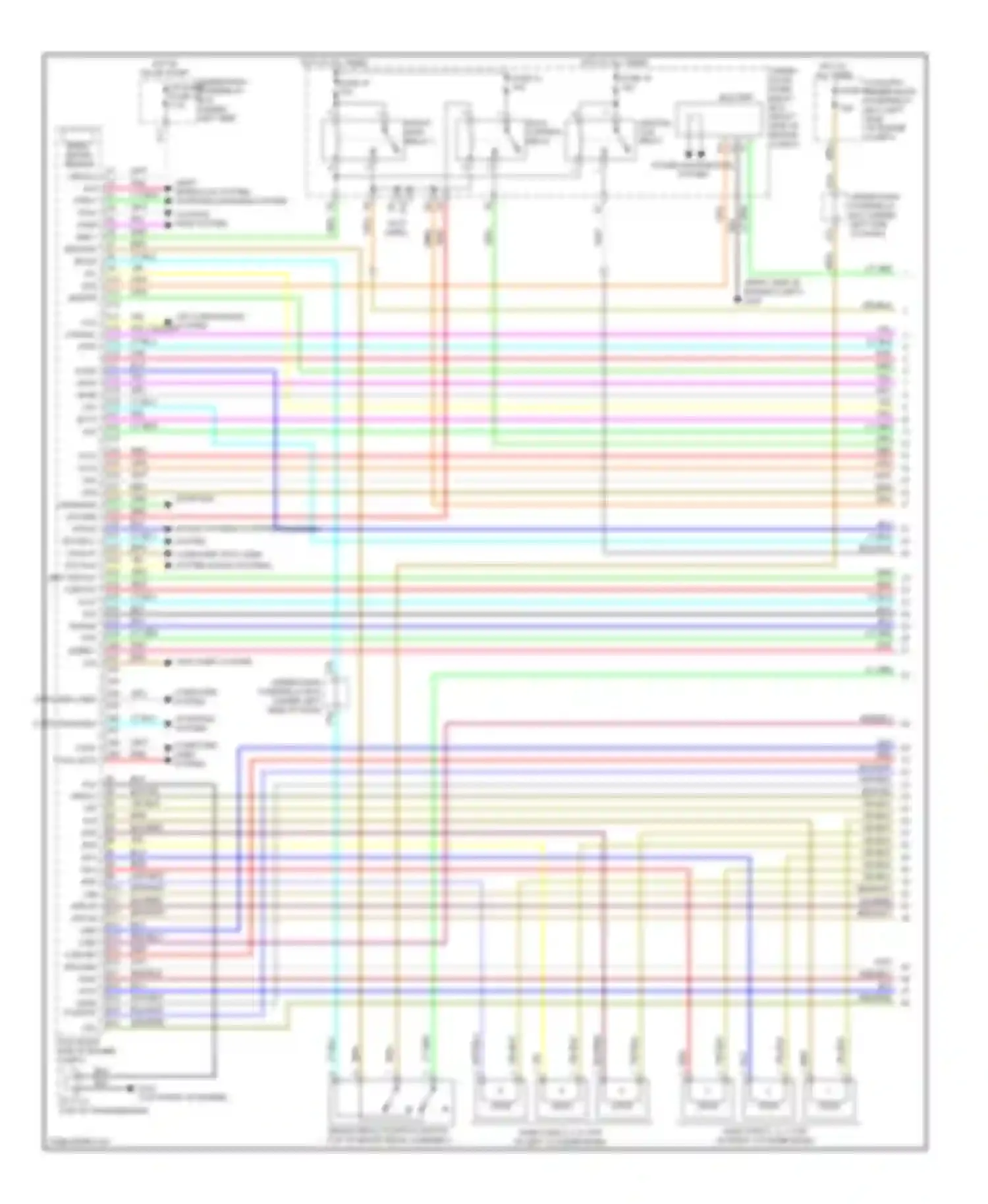 Pilot Honda II (2008-2011): Wiring diagram engine performance 3.5l (1 of 6)