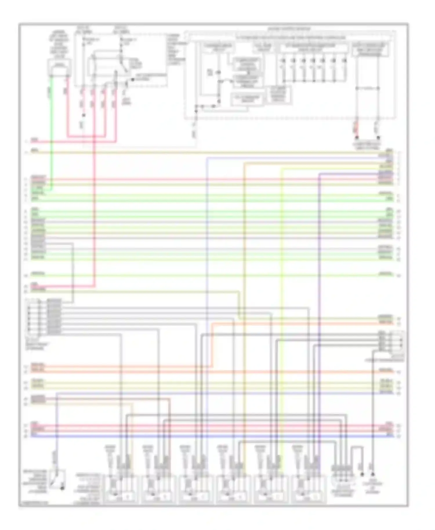 Pilot Honda II (2008-2011): Wiring diagram engine performance 3.5l (4 of 6)