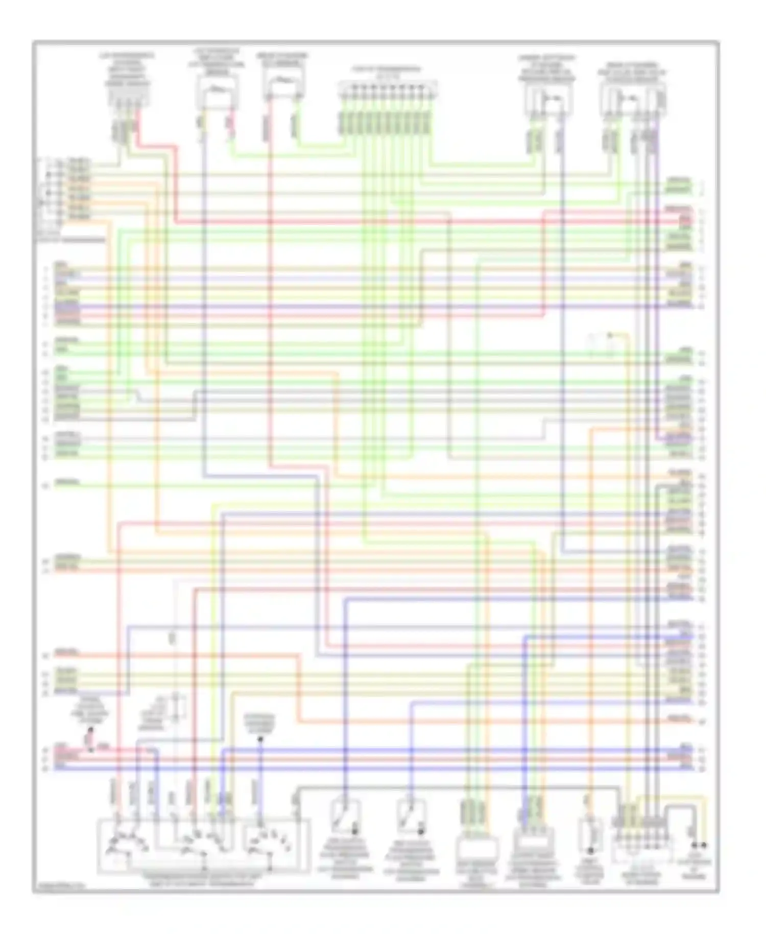 Pilot Honda II (2008-2011): Wiring diagram engine performance 3.5l (5 of 6)