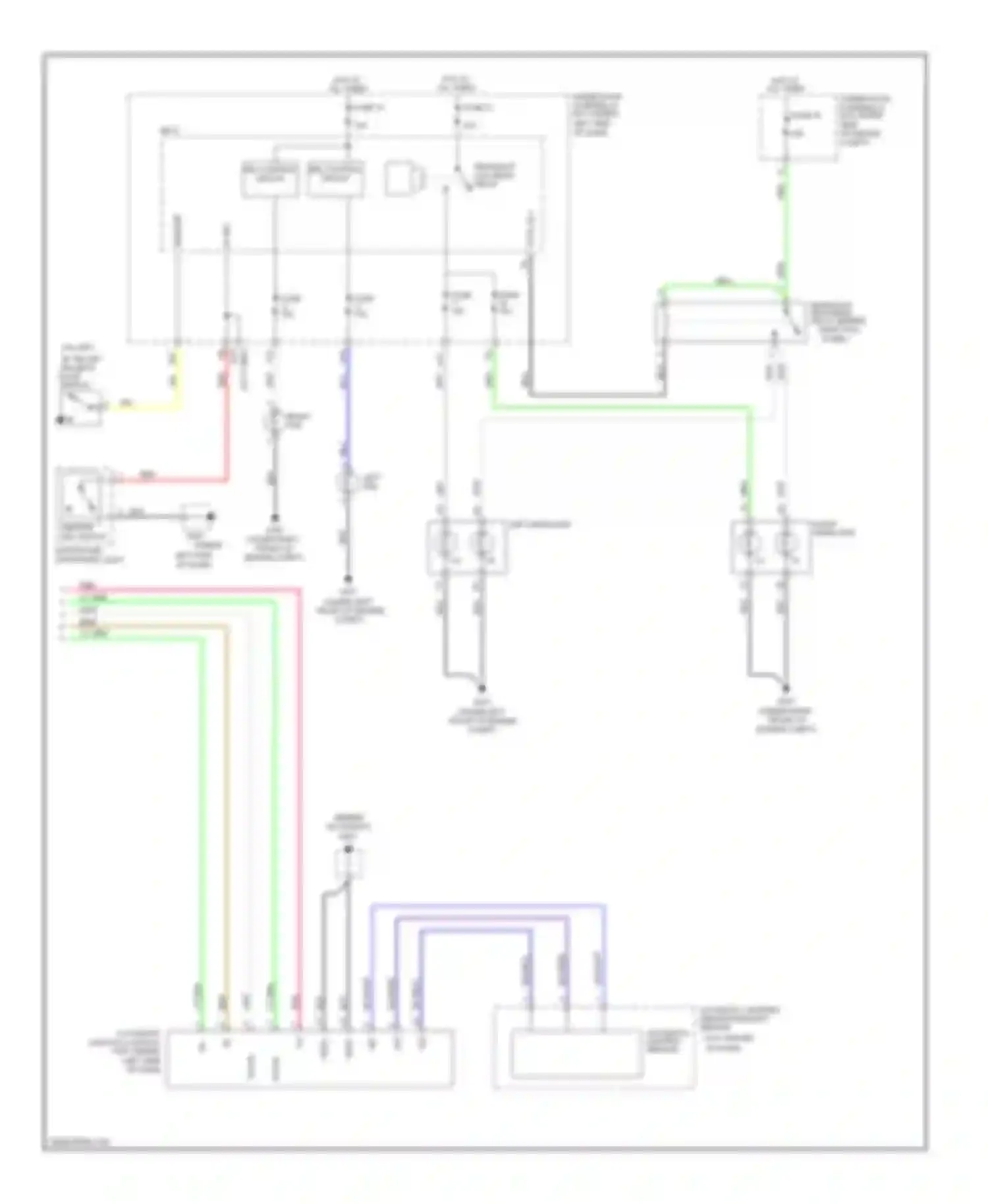 Pilot Honda II (2008-2011): Headlights circuit (2 of 2)
