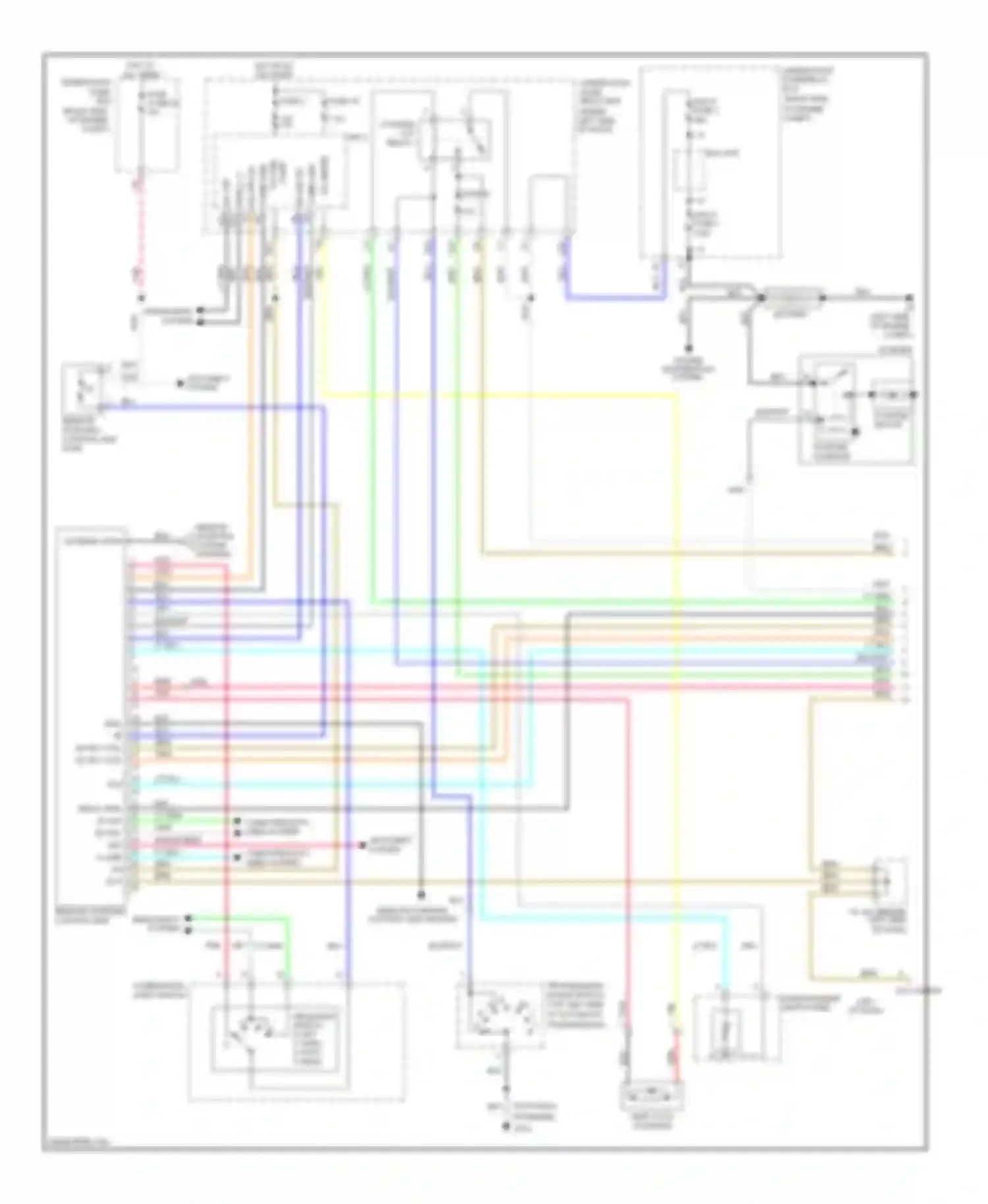 Pilot Honda II (2008-2011): Remote starting circuit (1 of 2)