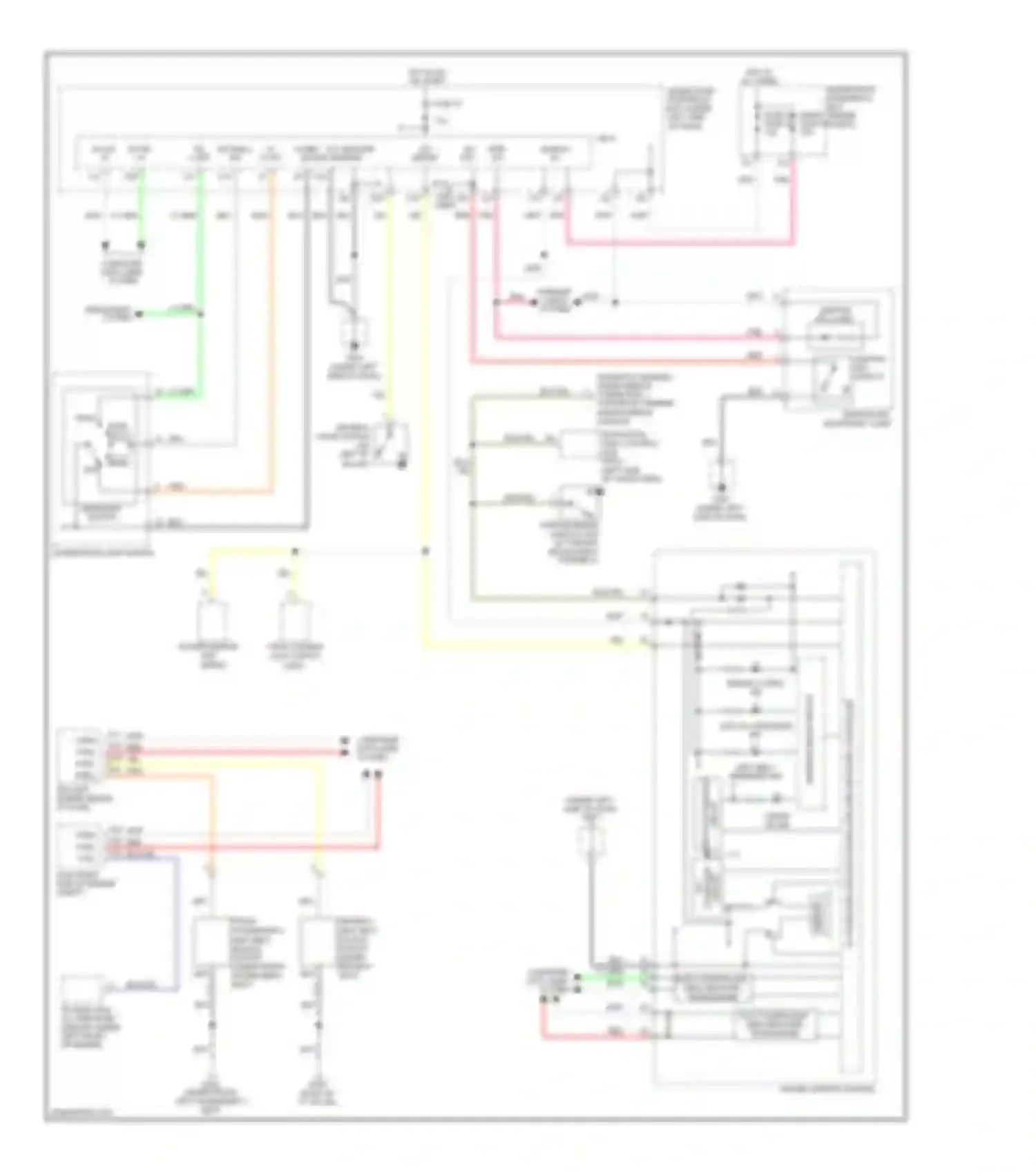 Pilot Honda II (2008-2011): Chime circuit