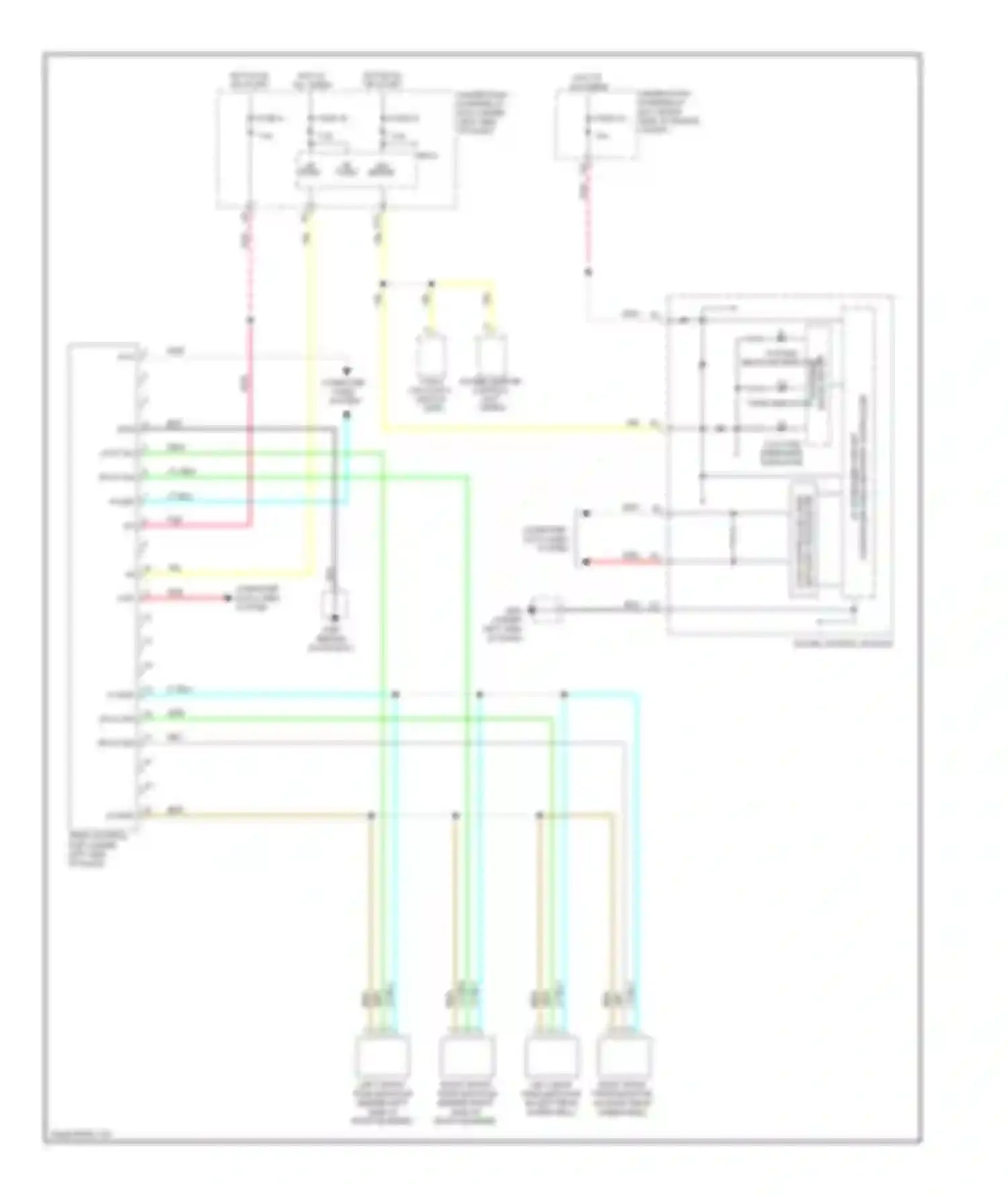Pilot Honda II (2008-2011): Tire pressure monitoring circuit