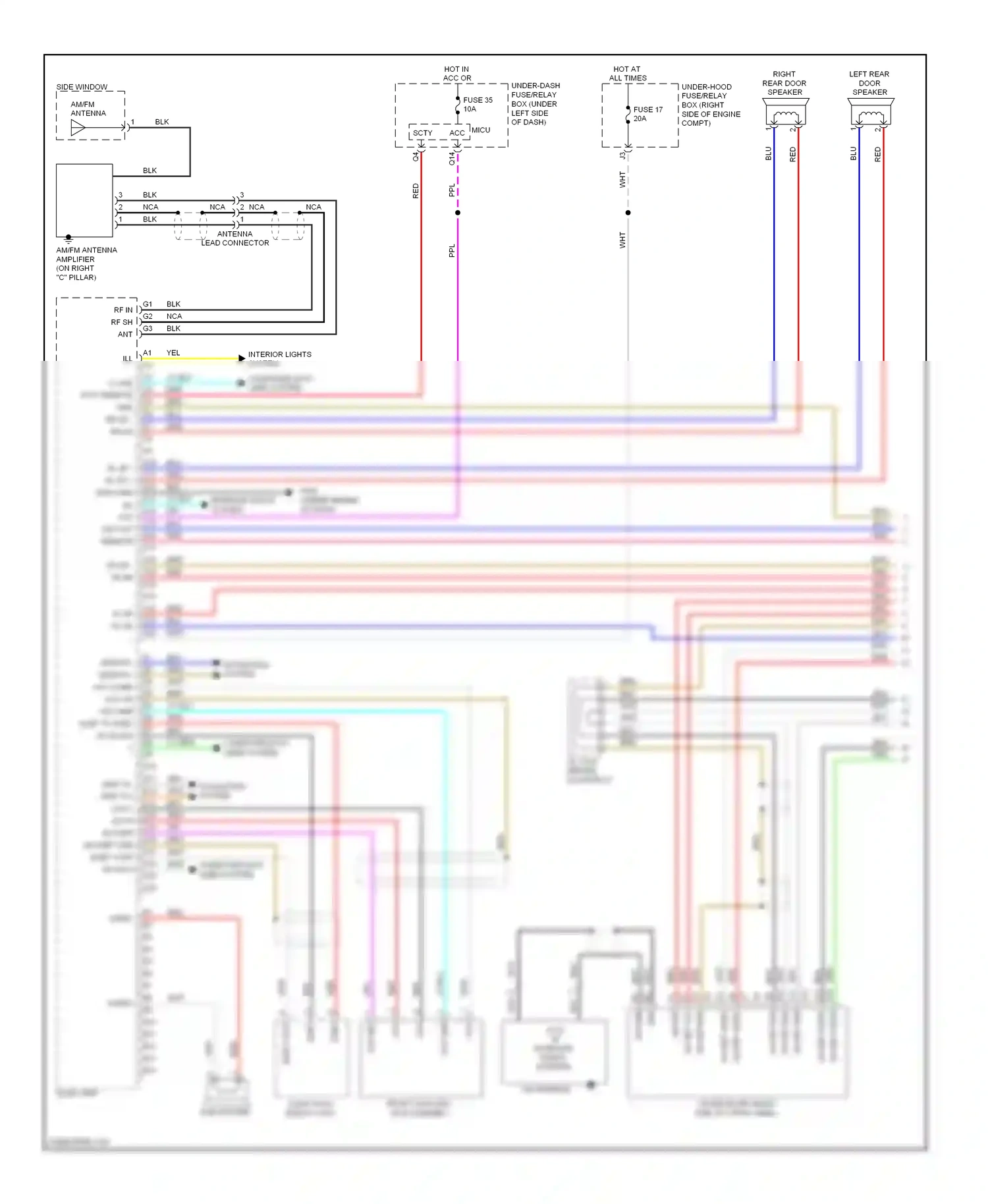 Wiring diagram blk for Honda Pilot II (2008-2011) (71 of 104)