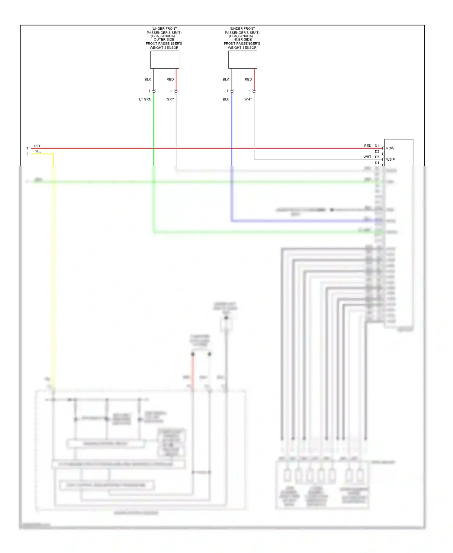 Wiring diagram gauge control module for Honda Pilot II (2008-2011) (20 of 23)
