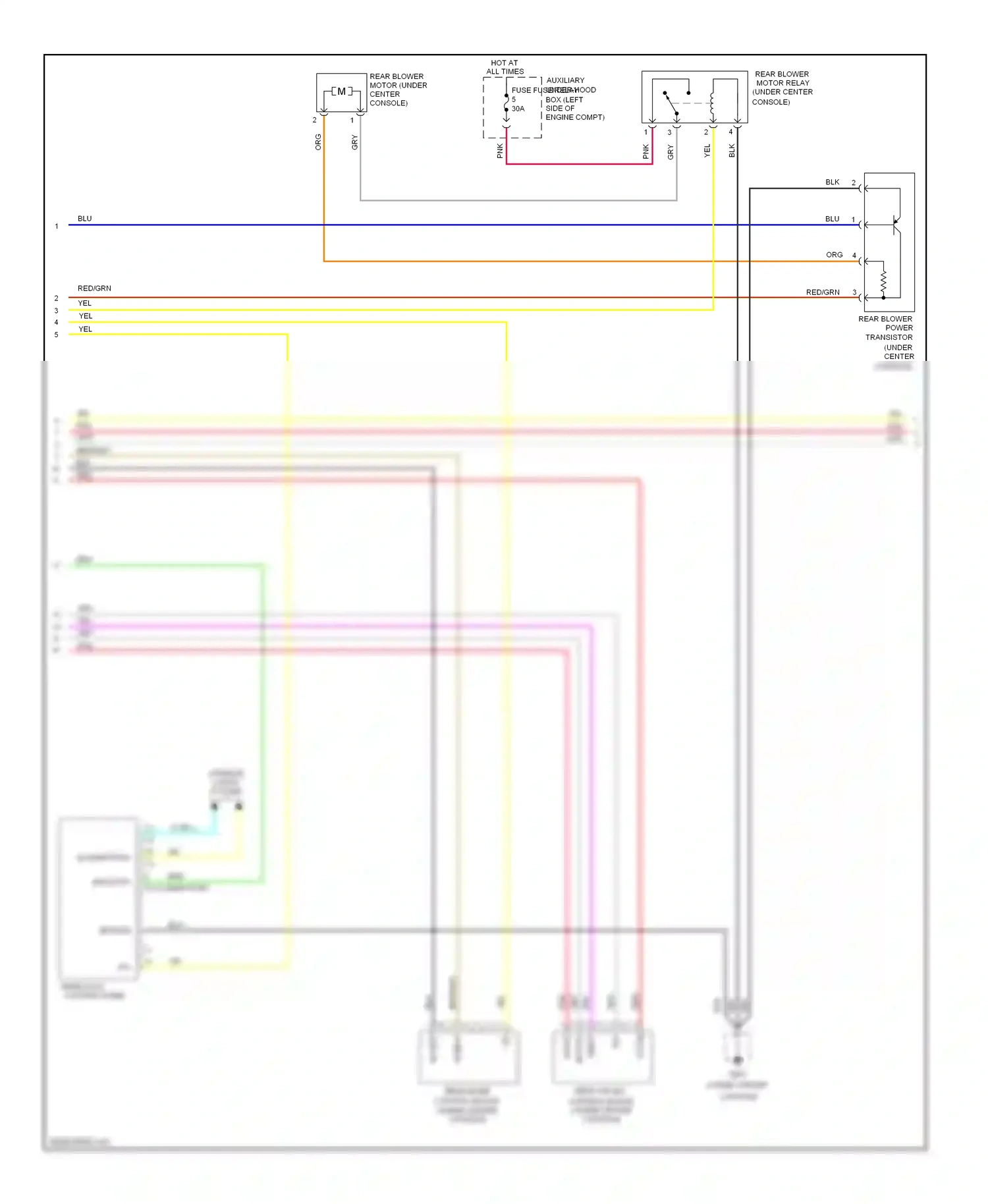 Wiring diagram m-vent for Honda Pilot II (2008-2011) (4 of 4)
