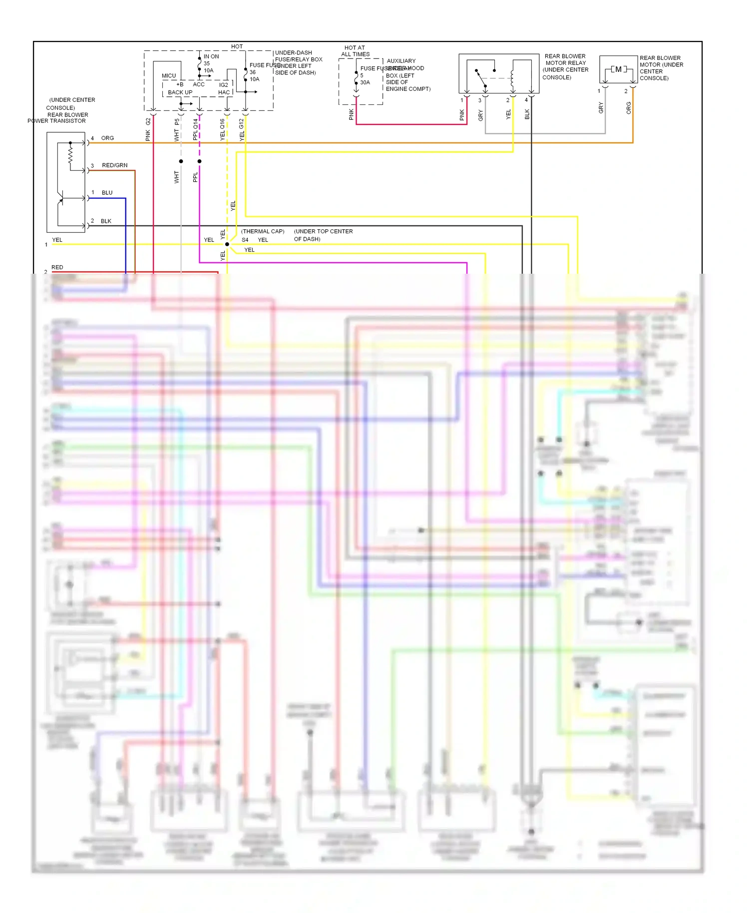 Wiring diagram s-com for Honda Pilot II (2008-2011) (2 of 4)