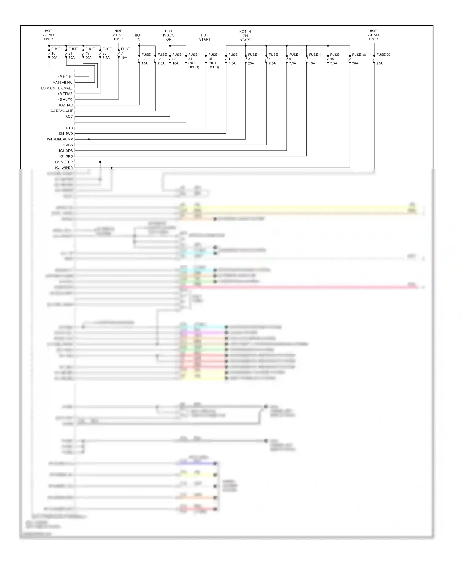 Wiring diagram s gnd for Honda Pilot II (2008-2011) (2 of 4)