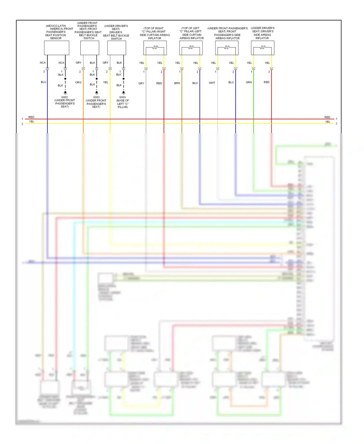 Wiring diagram ss+ for Honda Pilot II (2008-2011) (1 of 1)