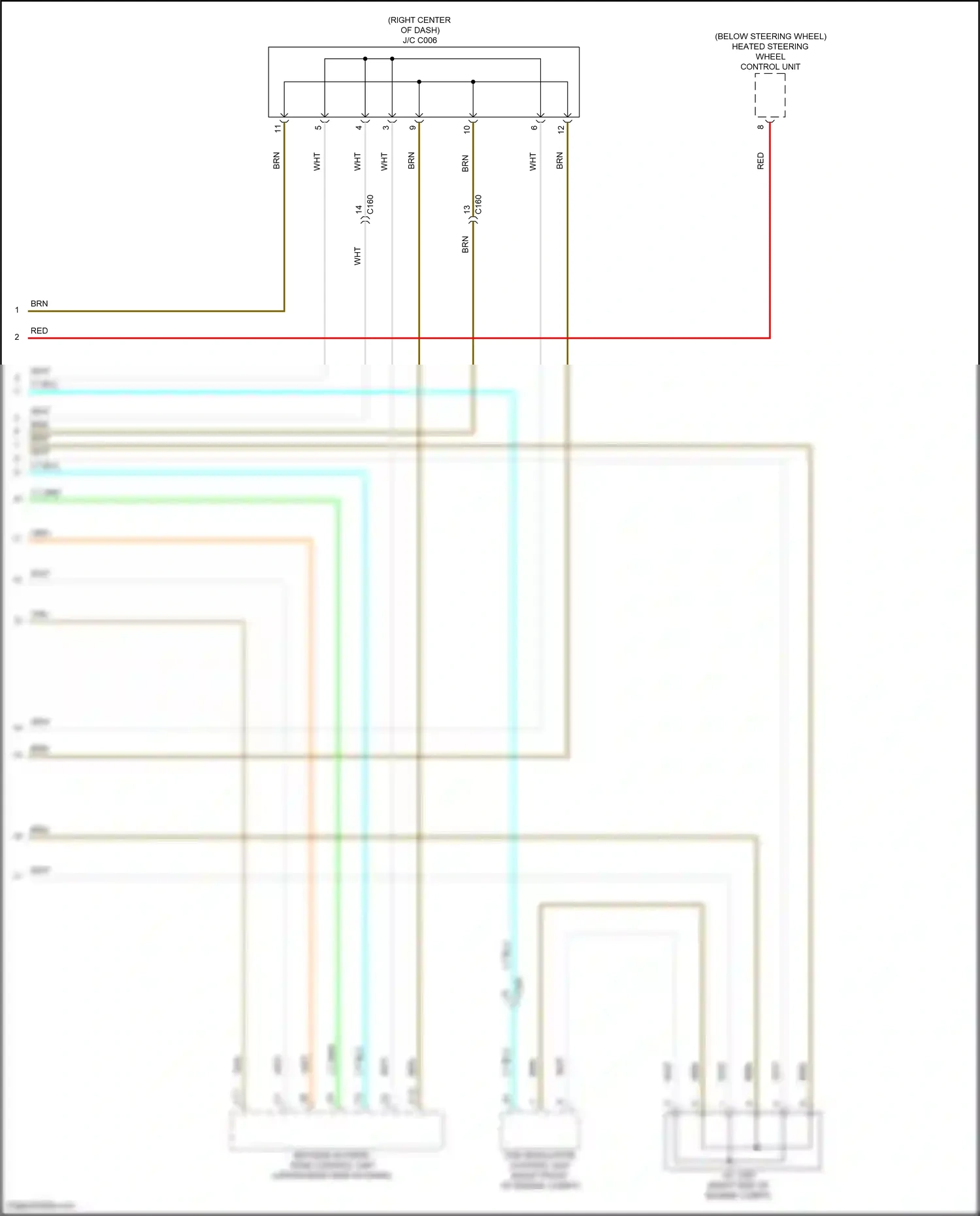 Car Wiring Diagrams for Pilot Honda III facelift (2018-2022): Computer data lines circuit, 6 speed a/t (5 of 5)