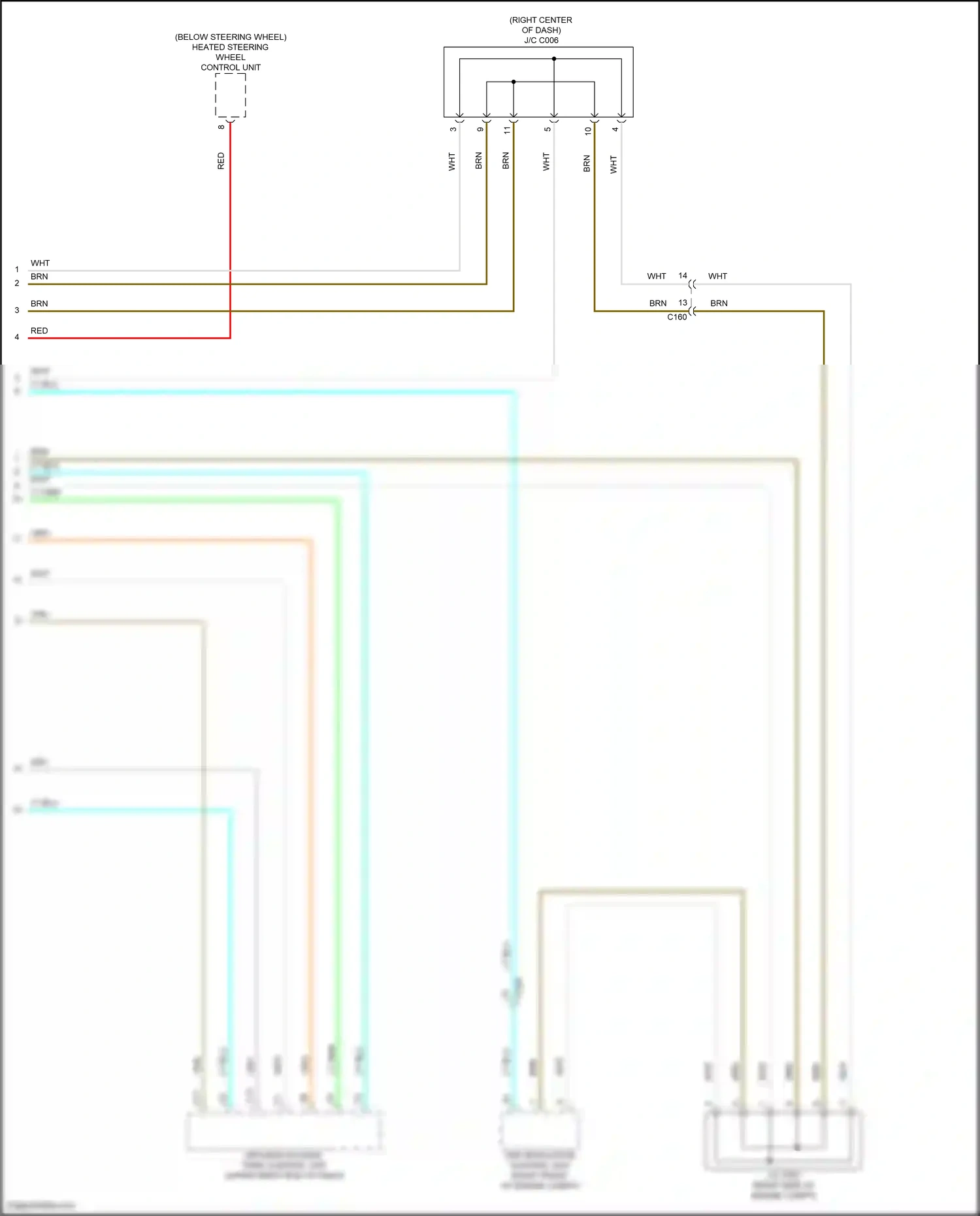 Car Wiring Diagrams for Pilot Honda III facelift (2018-2022): Computer data lines circuit, 9 speed a/t (6 of 6)