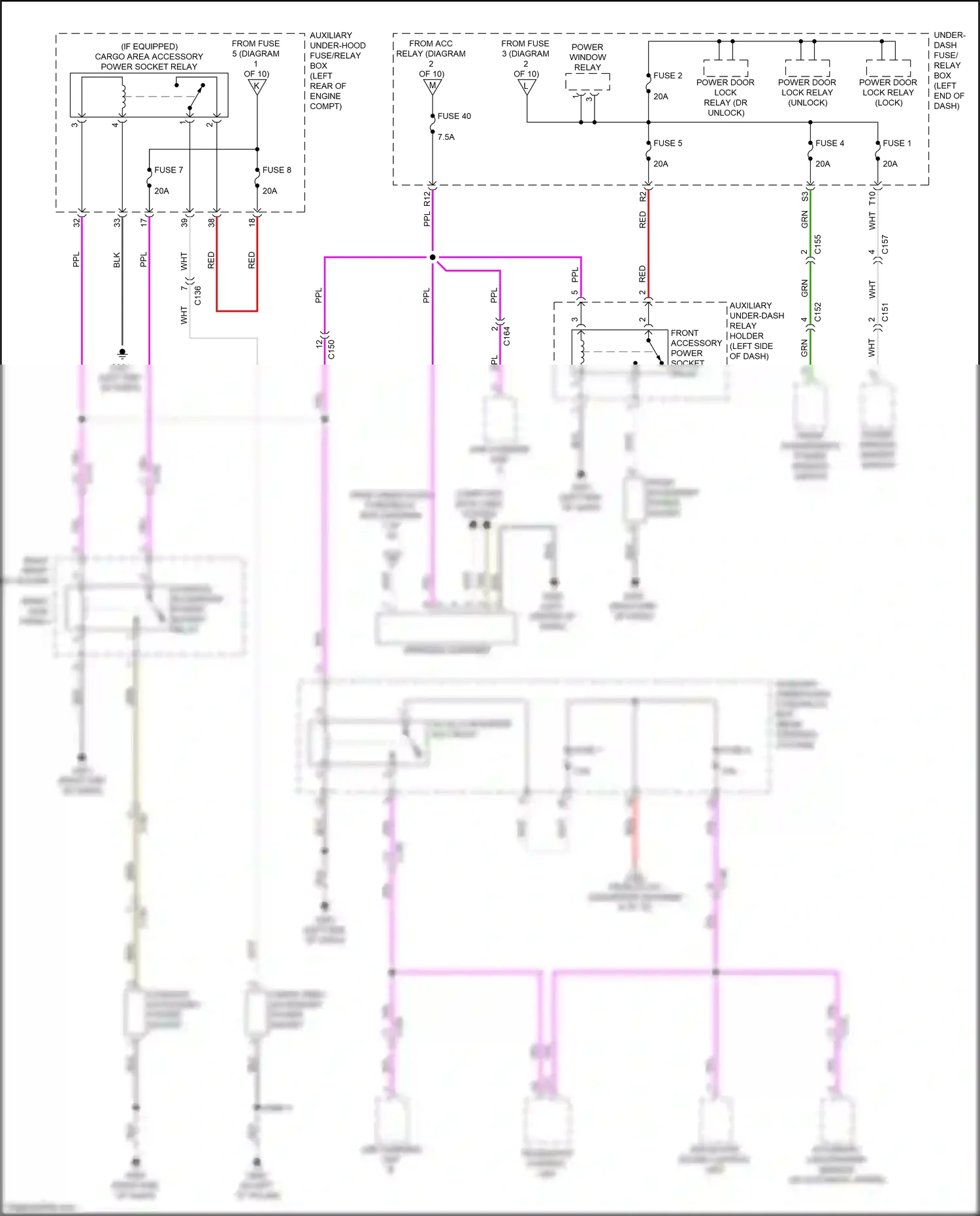 Wiring diagram blk for Honda Pilot III facelift (2018-2022) (79 of 177)