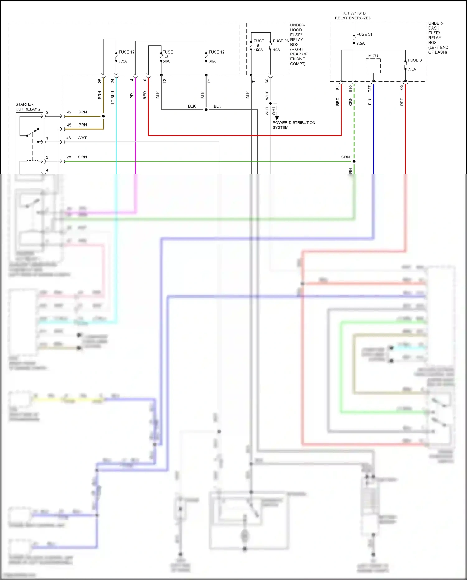 Wiring diagram blk for Honda Pilot III facelift (2018-2022) (42 of 177)