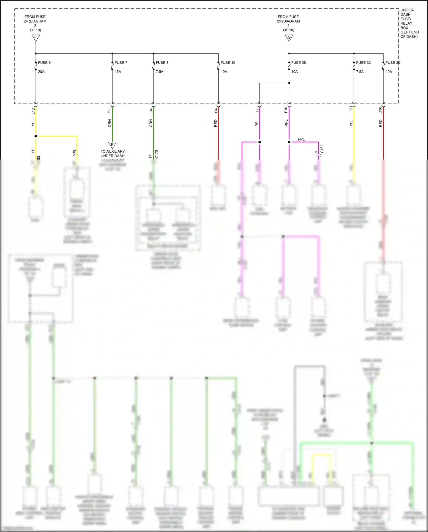 Wiring diagram blk for Honda Pilot III facelift (2018-2022) (78 of 177)