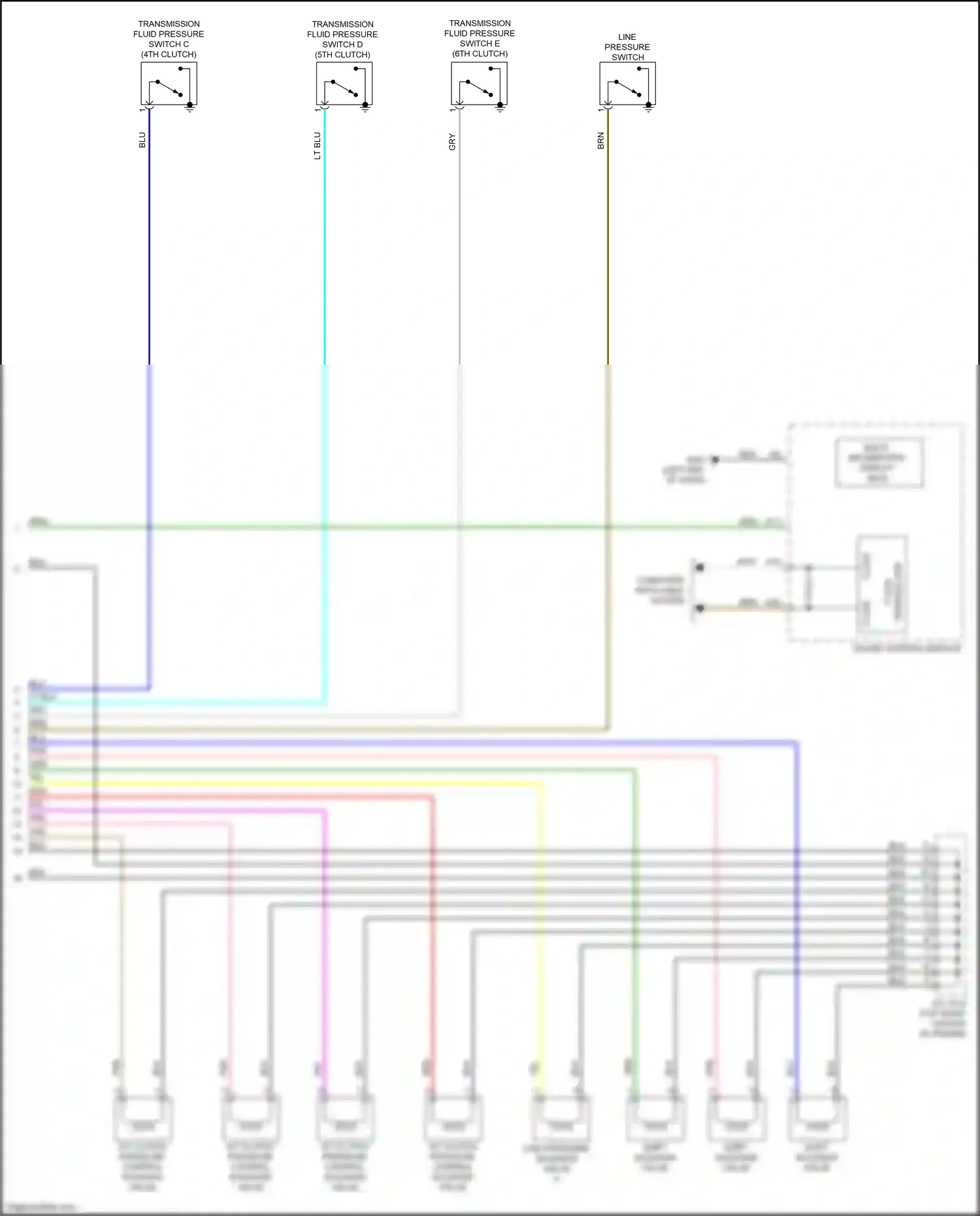 Wiring diagram blk for Honda Pilot III facelift (2018-2022) (14 of 177)