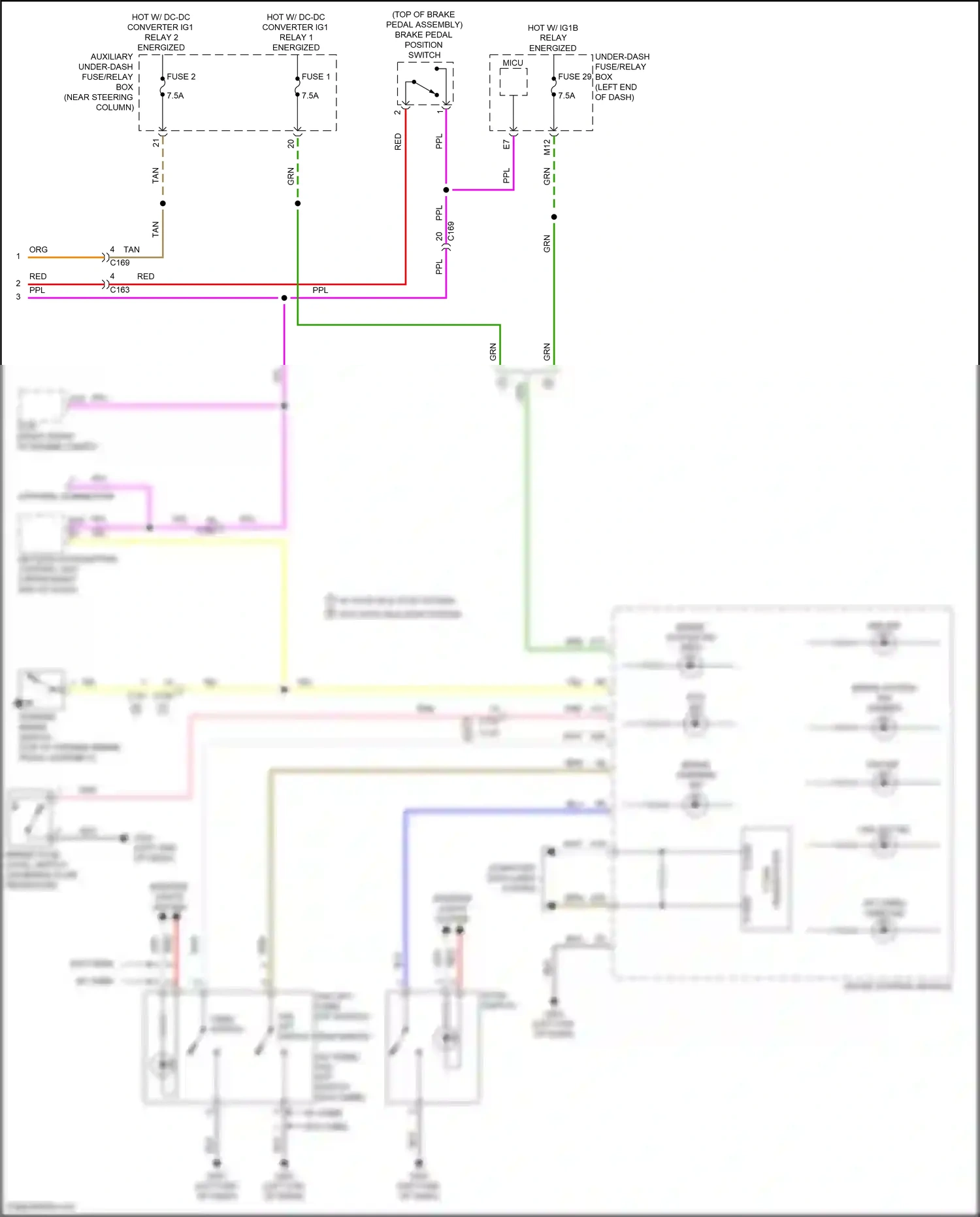 Wiring diagram blk for Honda Pilot III facelift (2018-2022) (152 of 177)