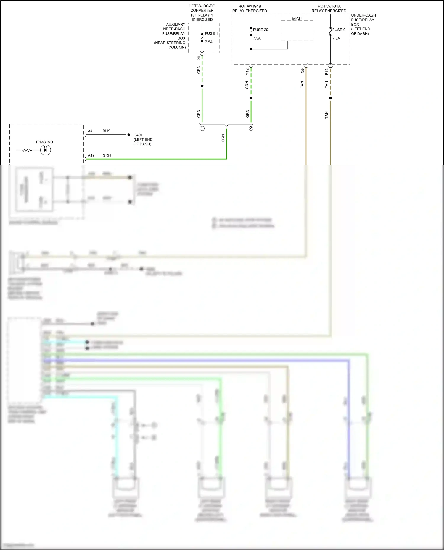 Wiring diagram blu for Honda Pilot III facelift (2018-2022) (30 of 137)