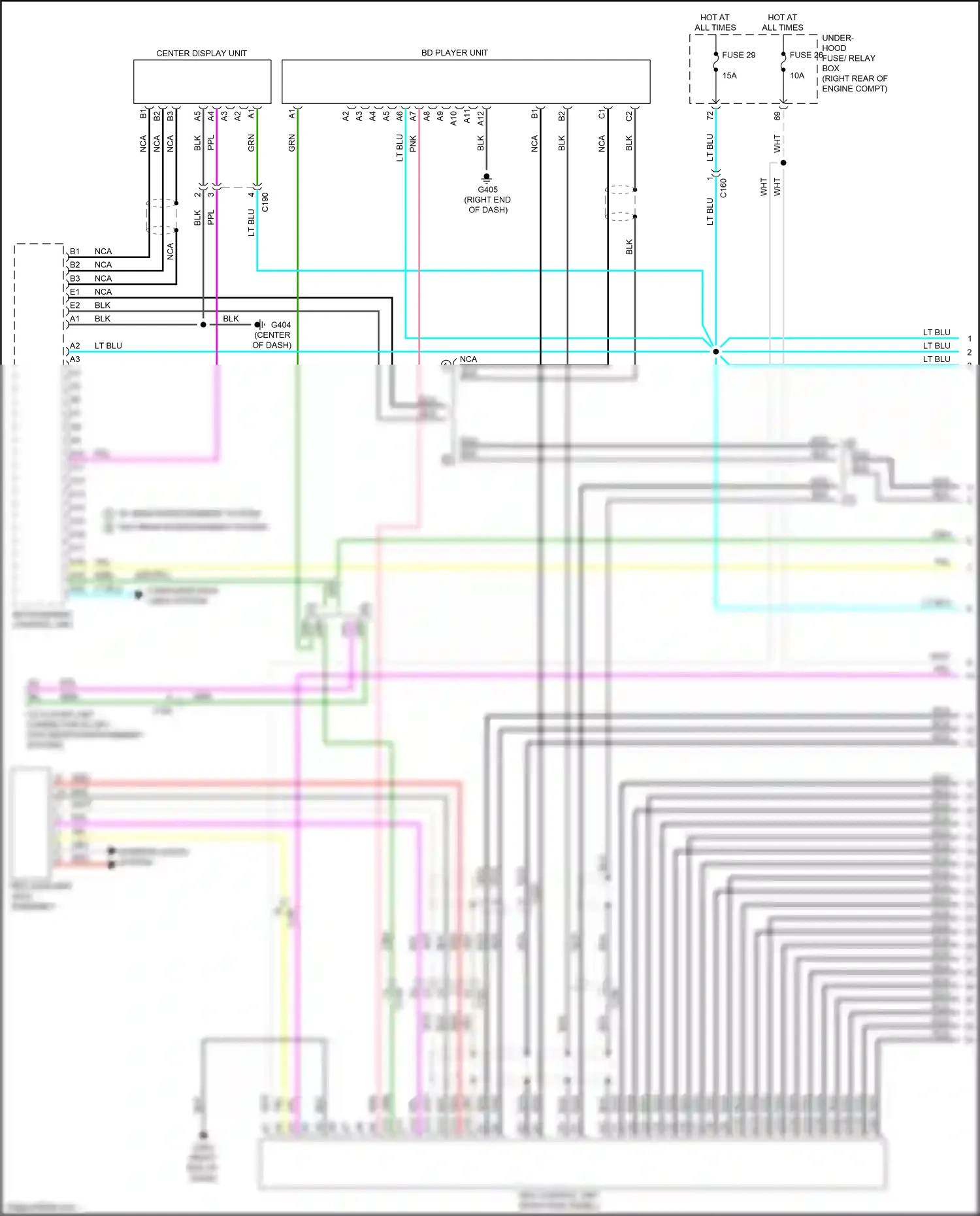 Wiring diagram computer data lines system for Honda Pilot III facelift (2018-2022) (69 of 97)