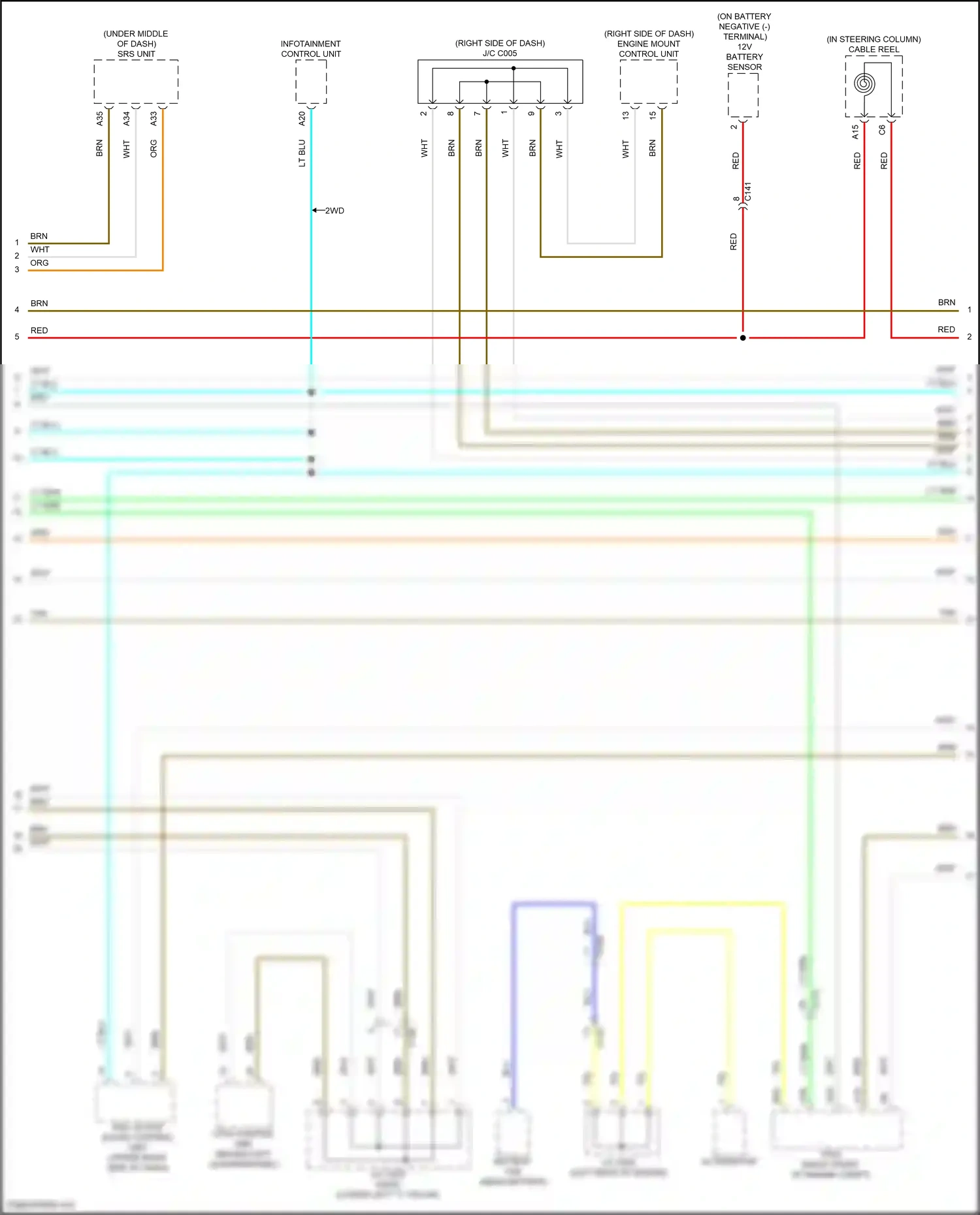Wiring diagram lt blu for Honda Pilot III facelift (2018-2022) (114 of 141)
