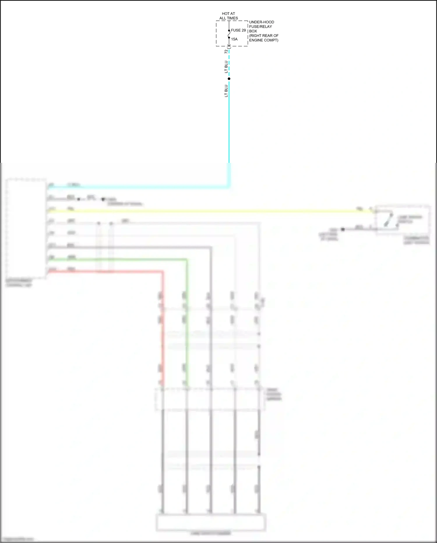 Wiring diagram nca for Honda Pilot III facelift (2018-2022) (21 of 32)