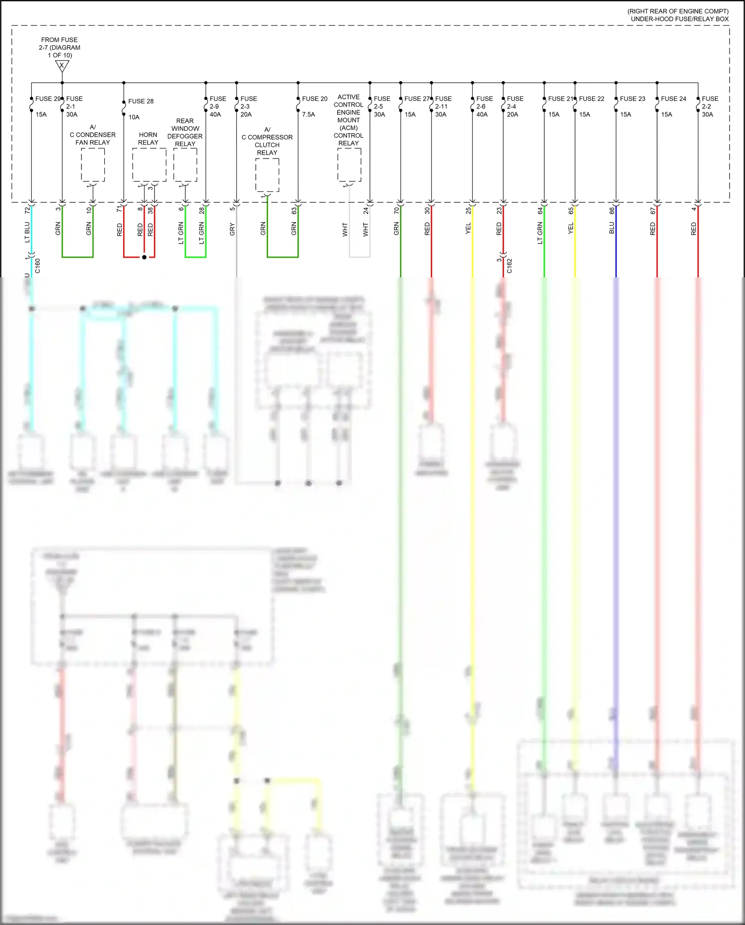 Wiring diagram power tailgate control unit for Honda Pilot III facelift (2018-2022) (5 of 16)
