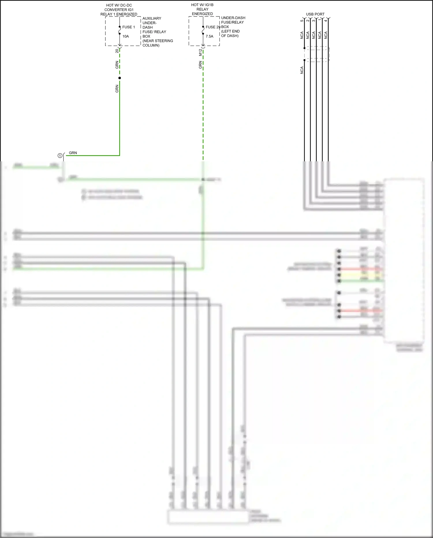 Wiring diagram red for Honda Pilot III facelift (2018-2022) (92 of 158)