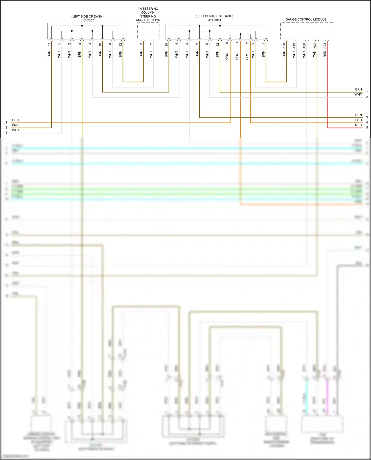 Wiring diagram red for Honda Pilot III facelift (2018-2022) (111 of 158)