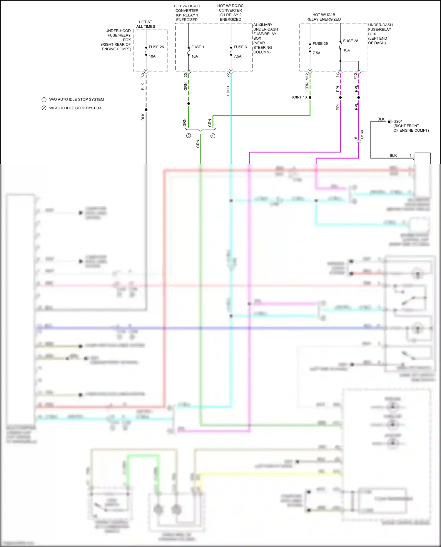 Wiring diagram tan for Honda Pilot III facelift (2018-2022) (83 of 135)