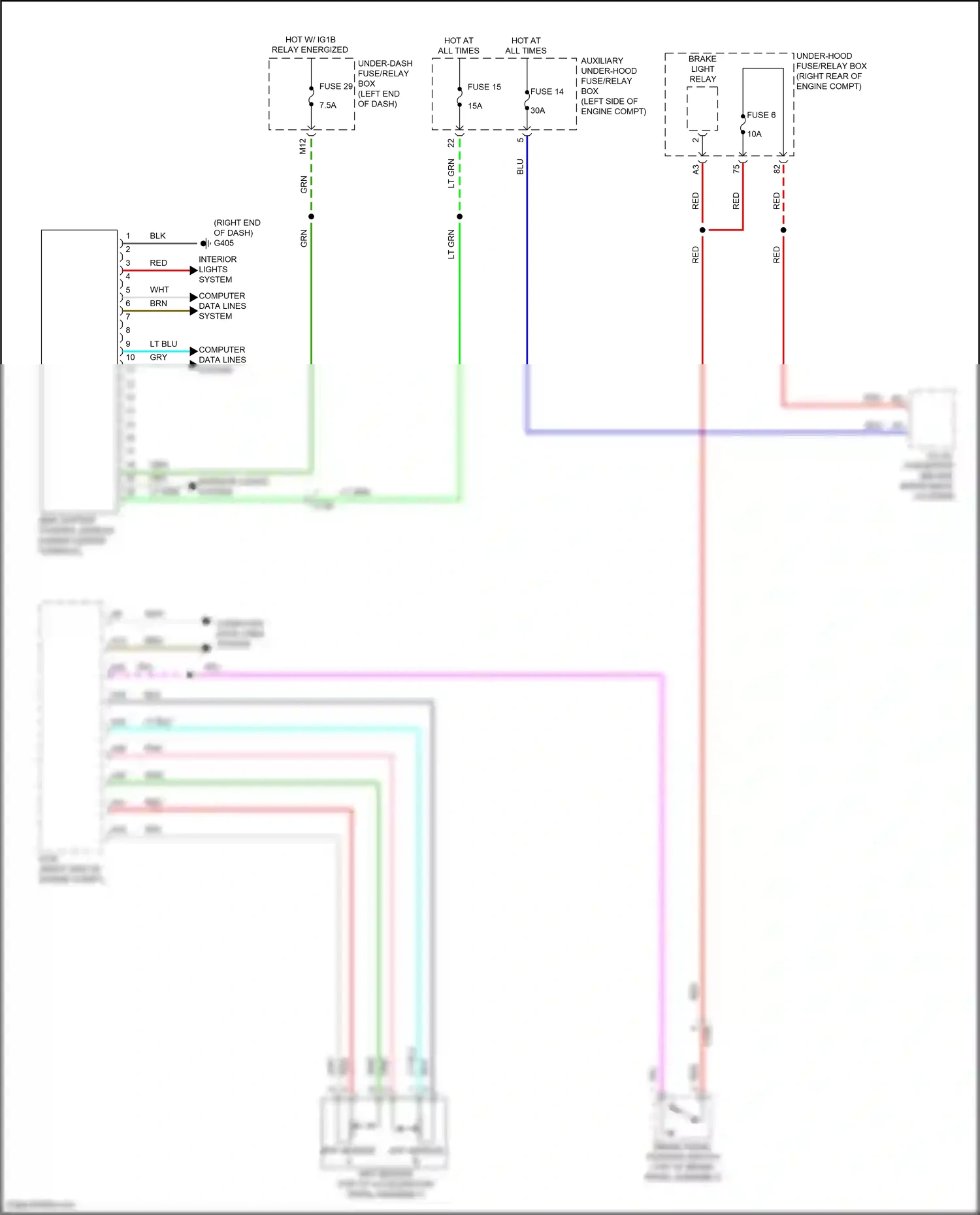 Wiring diagram app sensor a for Honda Pilot III (2015-2018) (3 of 5)