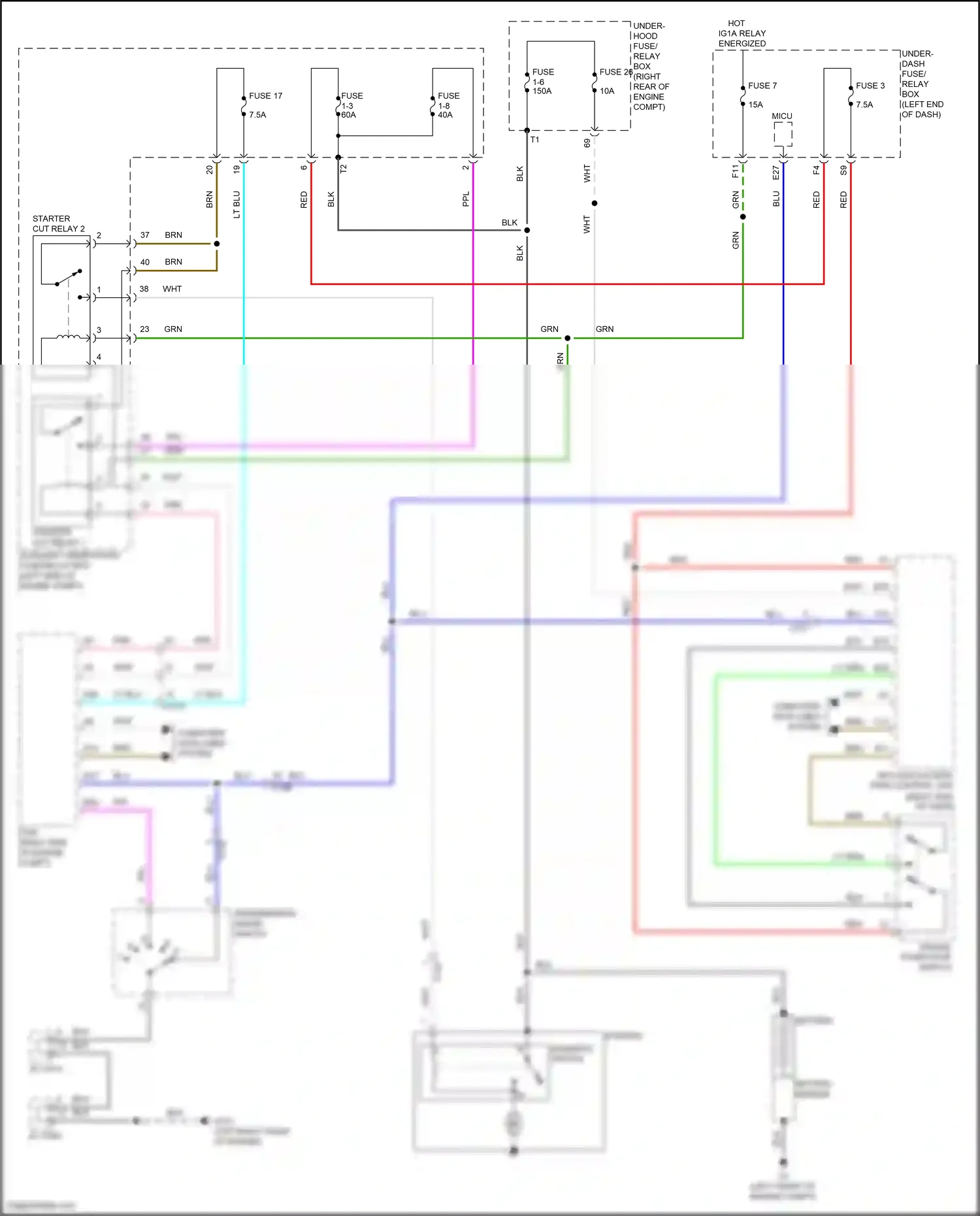 Wiring diagram blk for Honda Pilot III (2015-2018) (20 of 164)