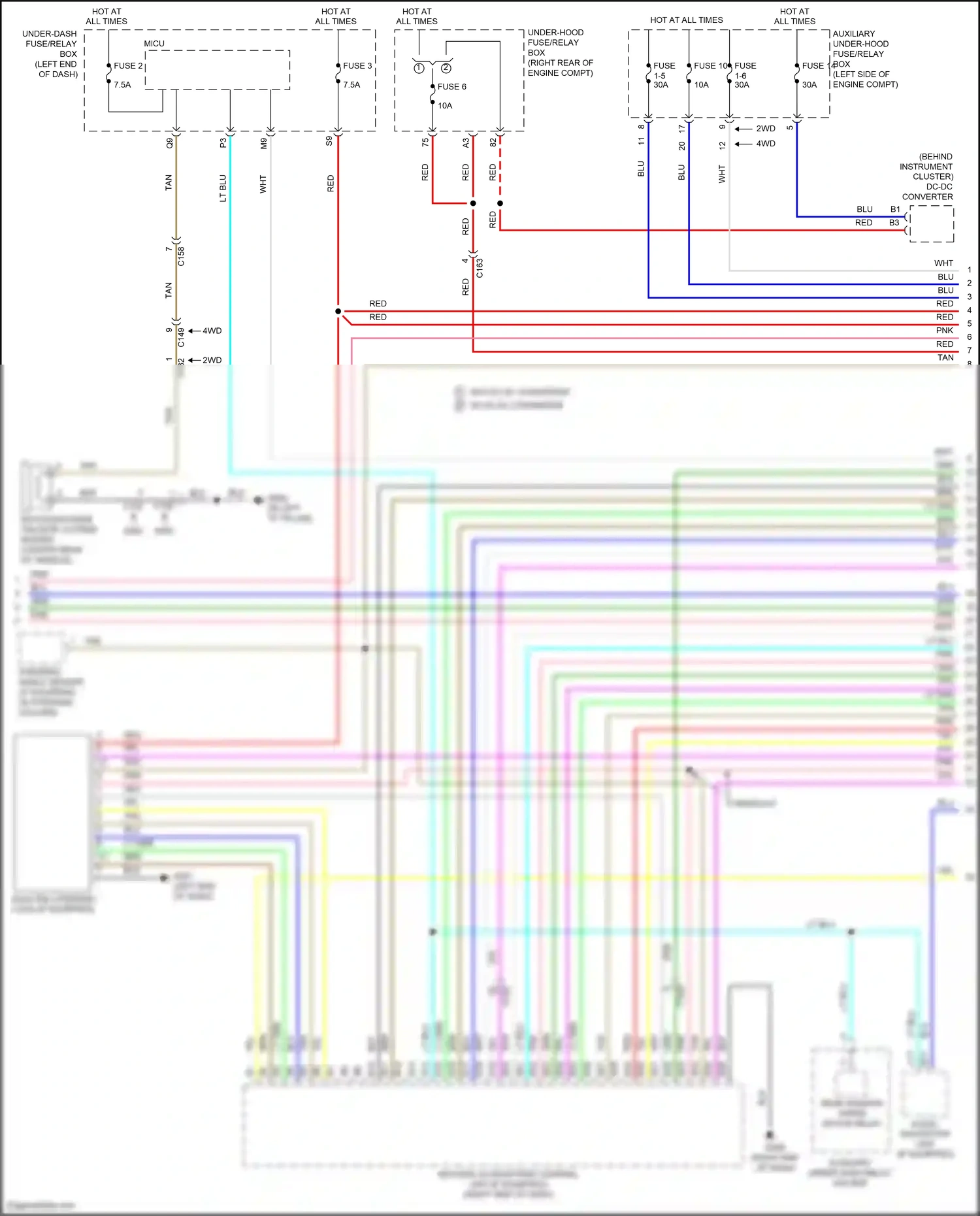 Wiring diagram blk for Honda Pilot III (2015-2018) (52 of 164)