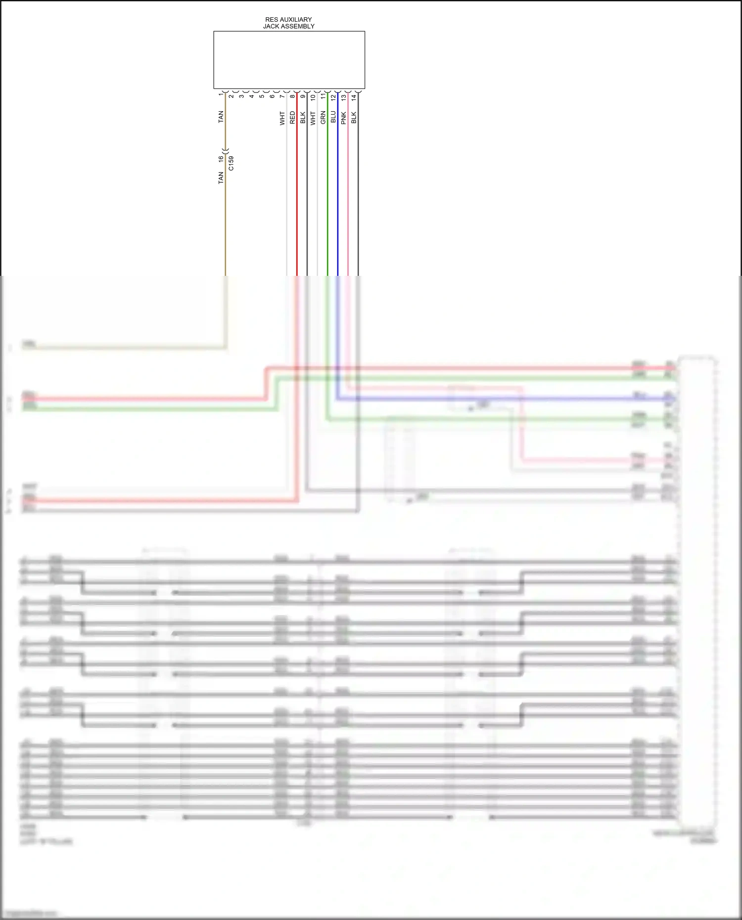 Wiring diagram blk for Honda Pilot III (2015-2018) (147 of 164)
