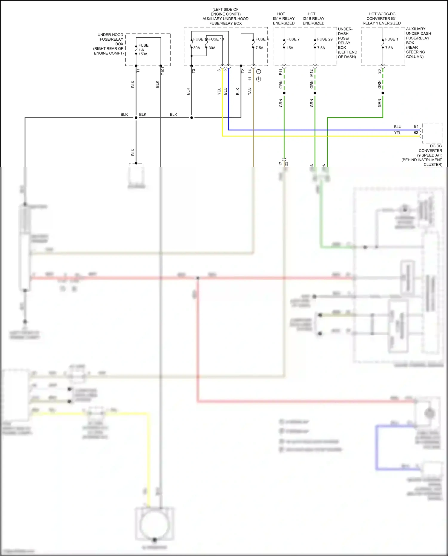 Wiring diagram blk for Honda Pilot III (2015-2018) (11 of 164)