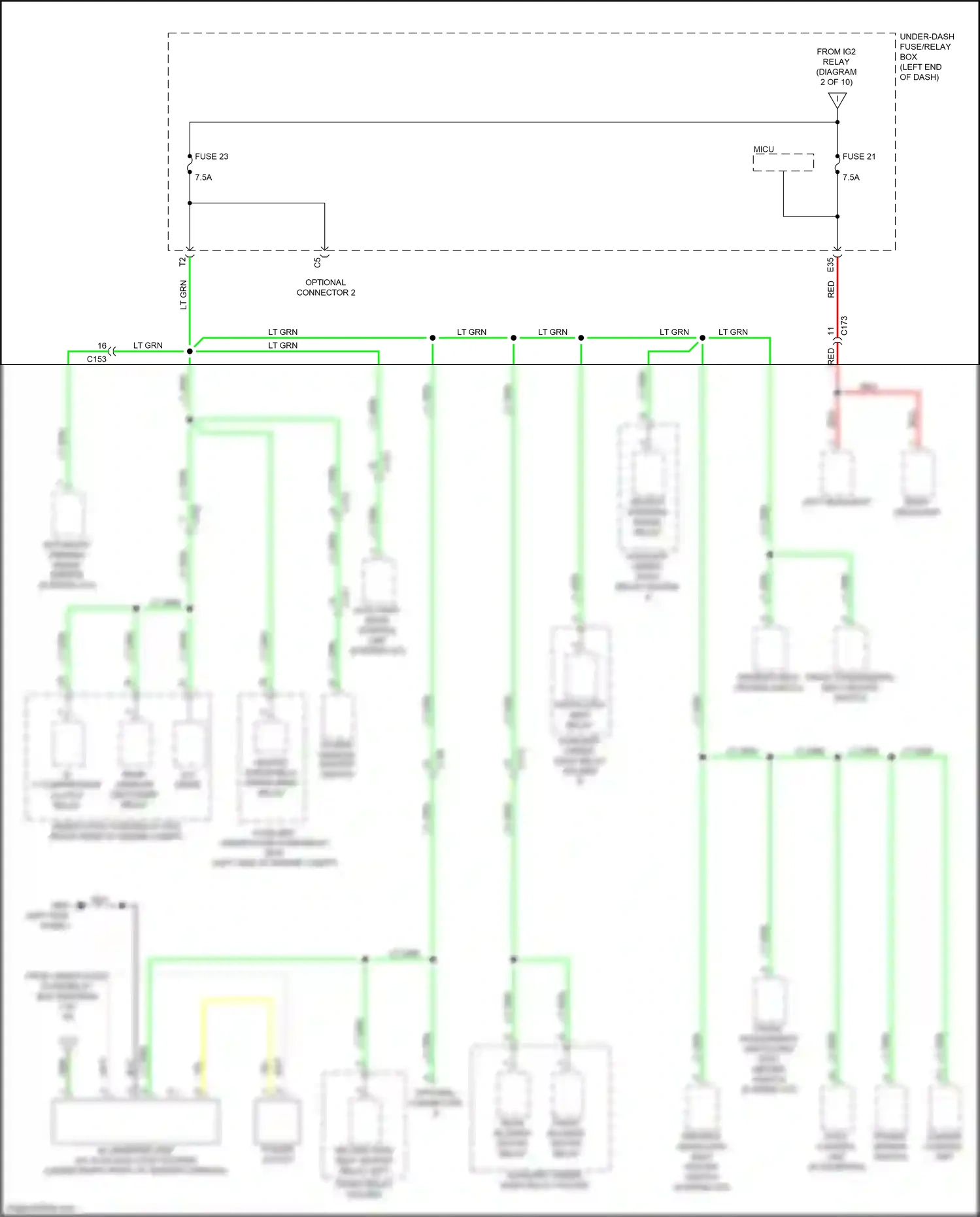 Wiring diagram grn for Honda Pilot III (2015-2018) (60 of 148)