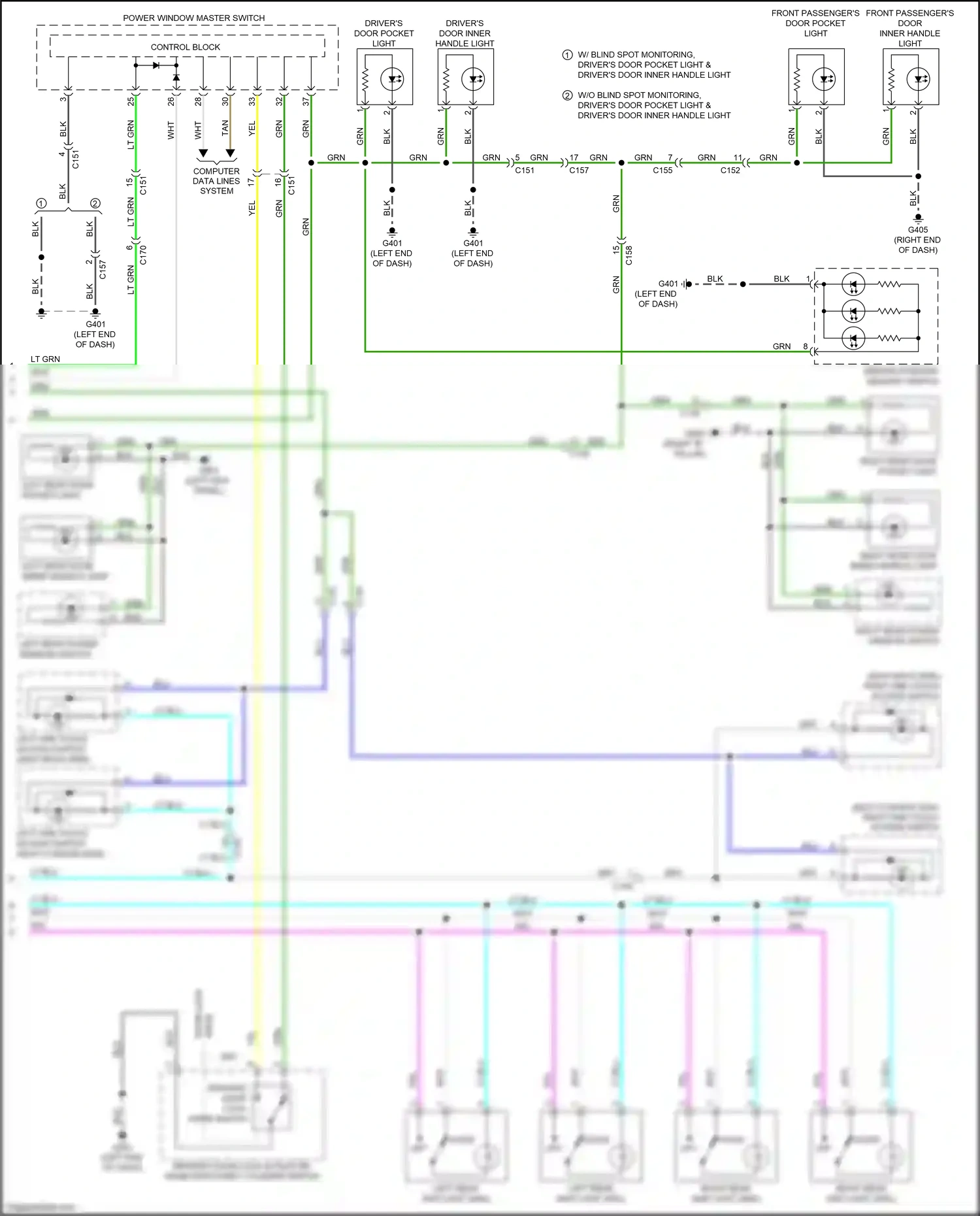 Wiring diagram grn for Honda Pilot III (2015-2018) (28 of 148)