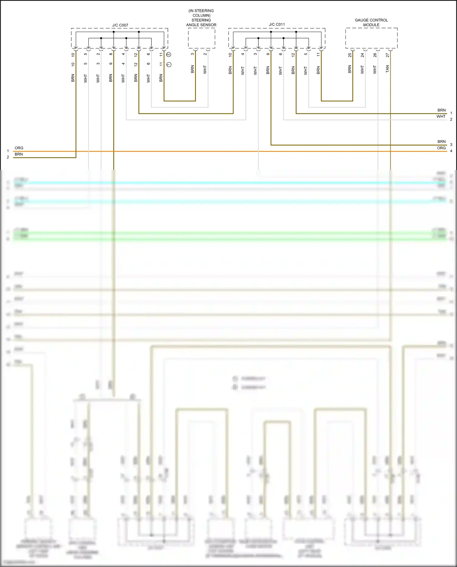Wiring diagram multi-purpose camera unit for Honda Pilot III (2015-2018) (1 of 6)