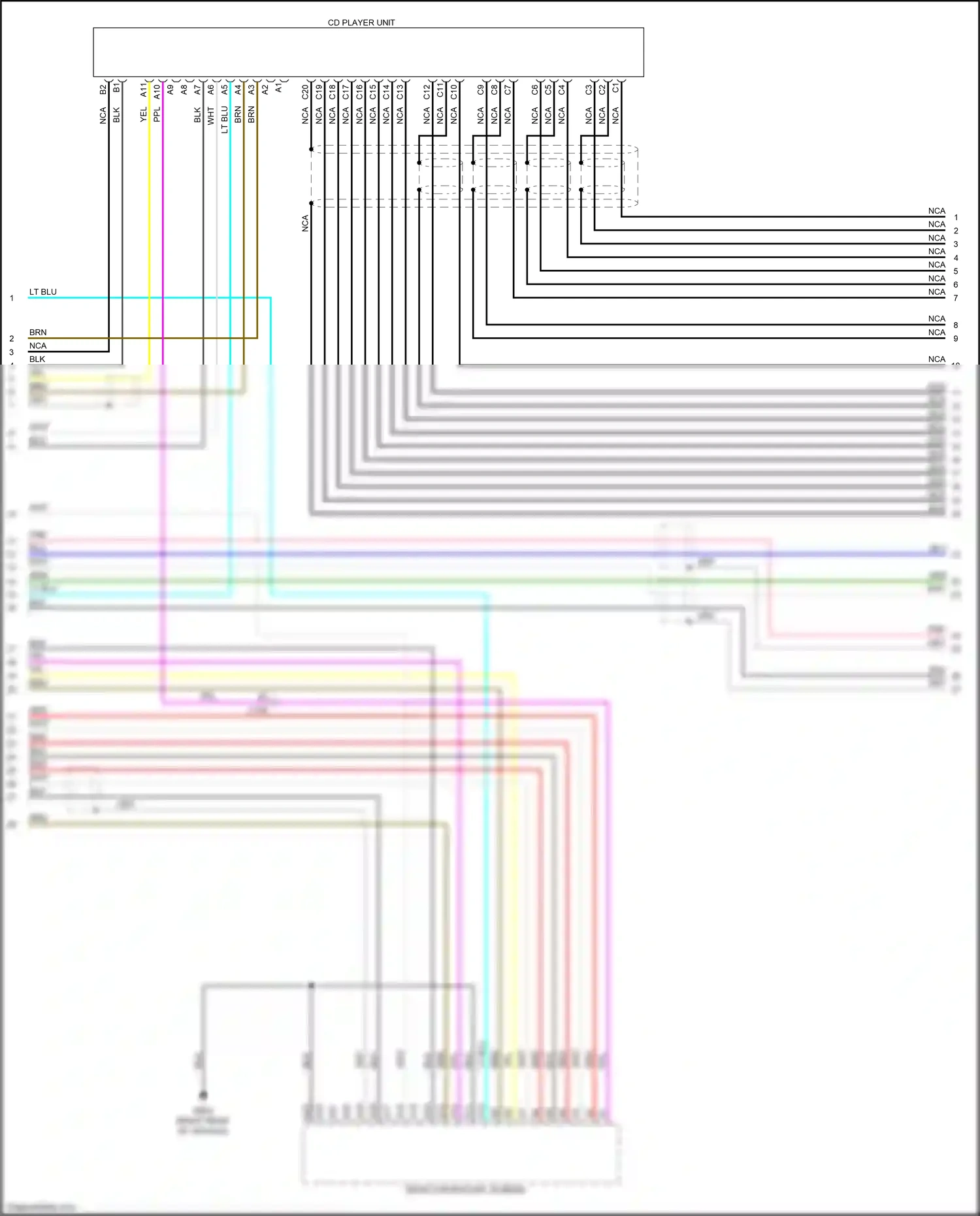 Wiring diagram nca for Honda Pilot III (2015-2018) (6 of 27)