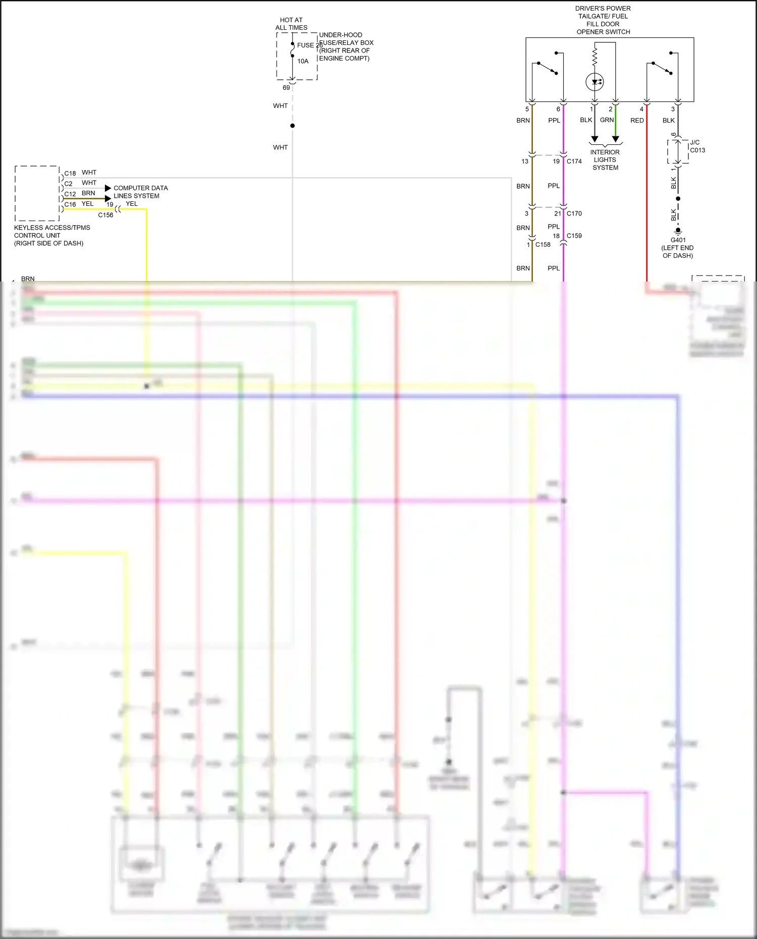 Wiring diagram pnk for Honda Pilot III (2015-2018) (16 of 118)