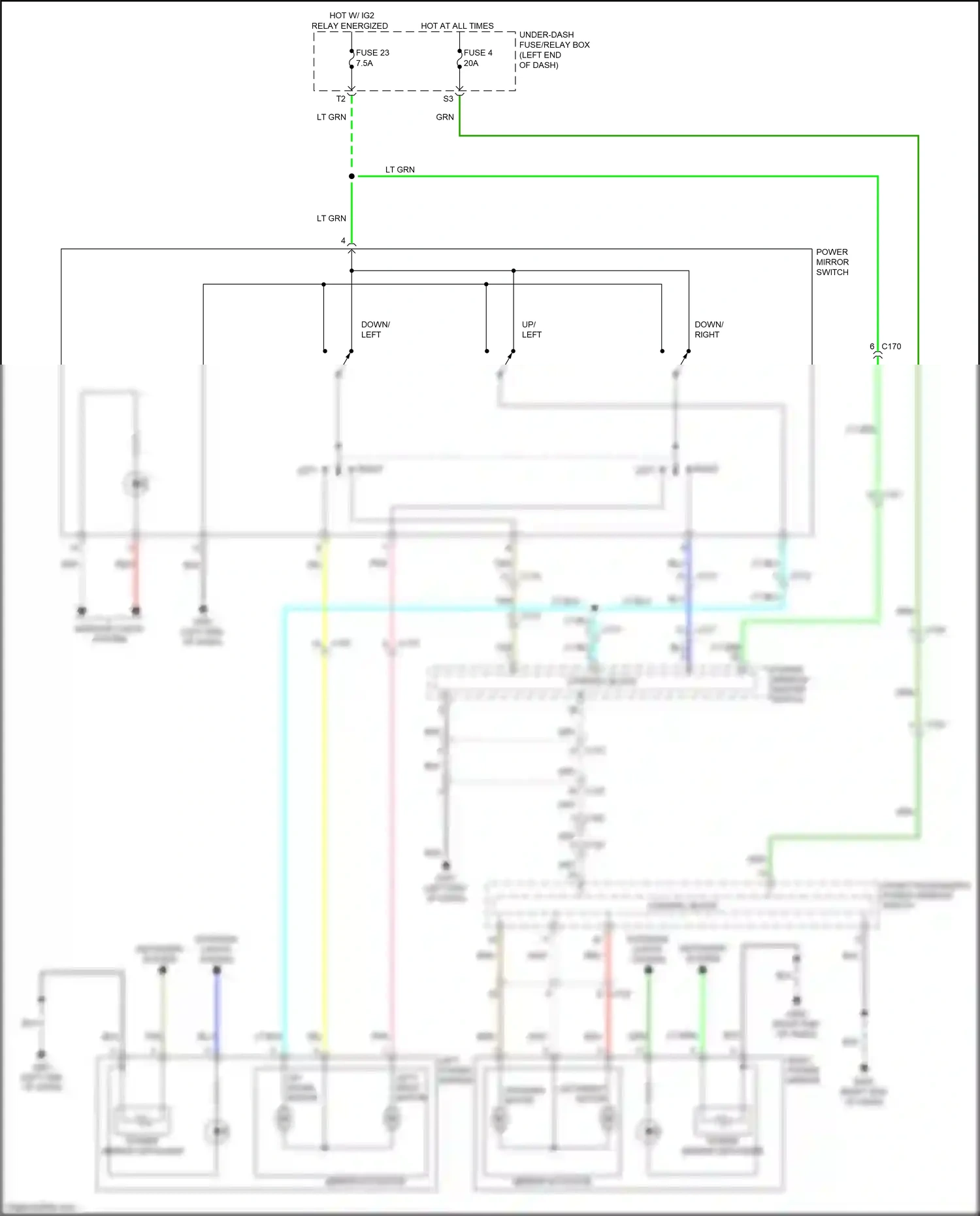 Wiring diagram pnk for Honda Pilot III (2015-2018) (10 of 118)