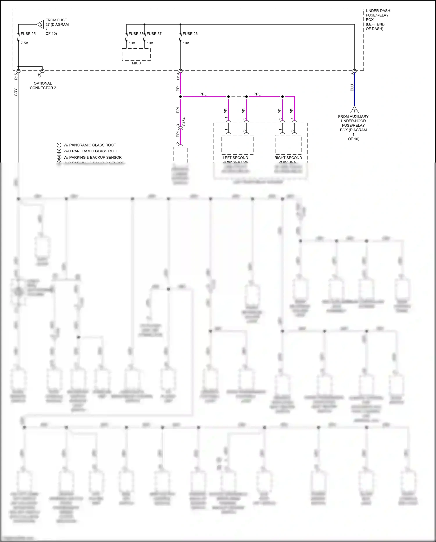 Wiring diagram rdm off switch for Honda Pilot III (2015-2018) (3 of 4)