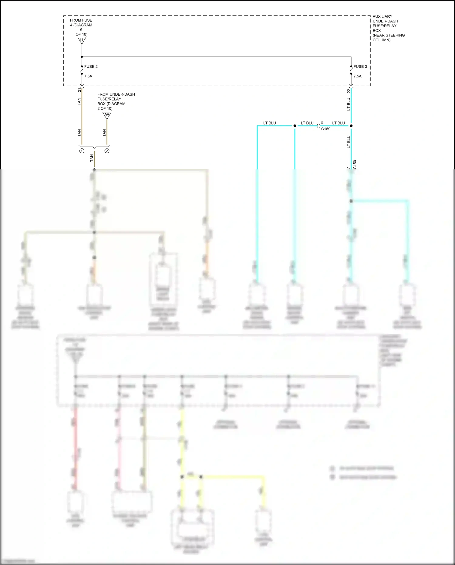 Wiring diagram rdm off switch for Honda Pilot III (2015-2018) (4 of 4)