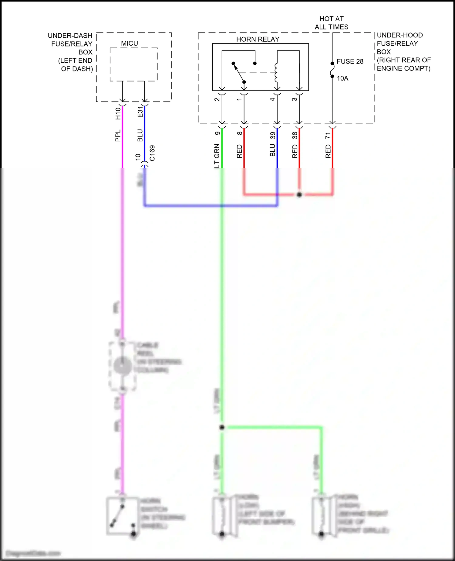 Wiring diagram red for Honda Pilot III (2015-2018) (2 of 143)