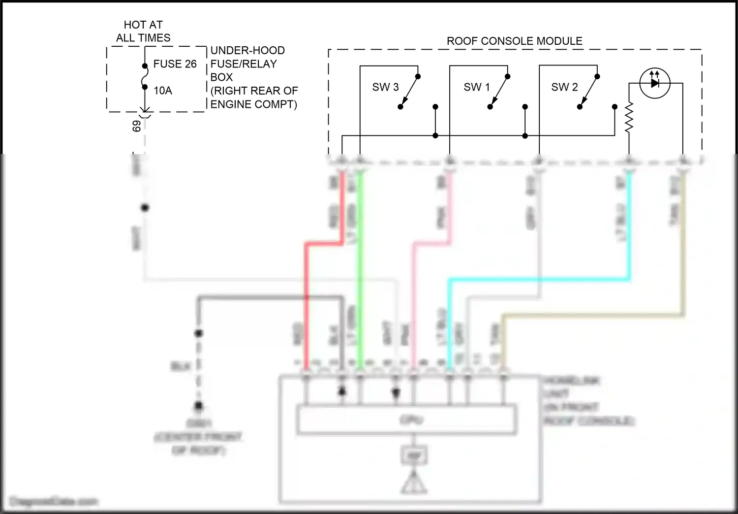 Wiring diagram tan for Honda Pilot III (2015-2018) (66 of 127)