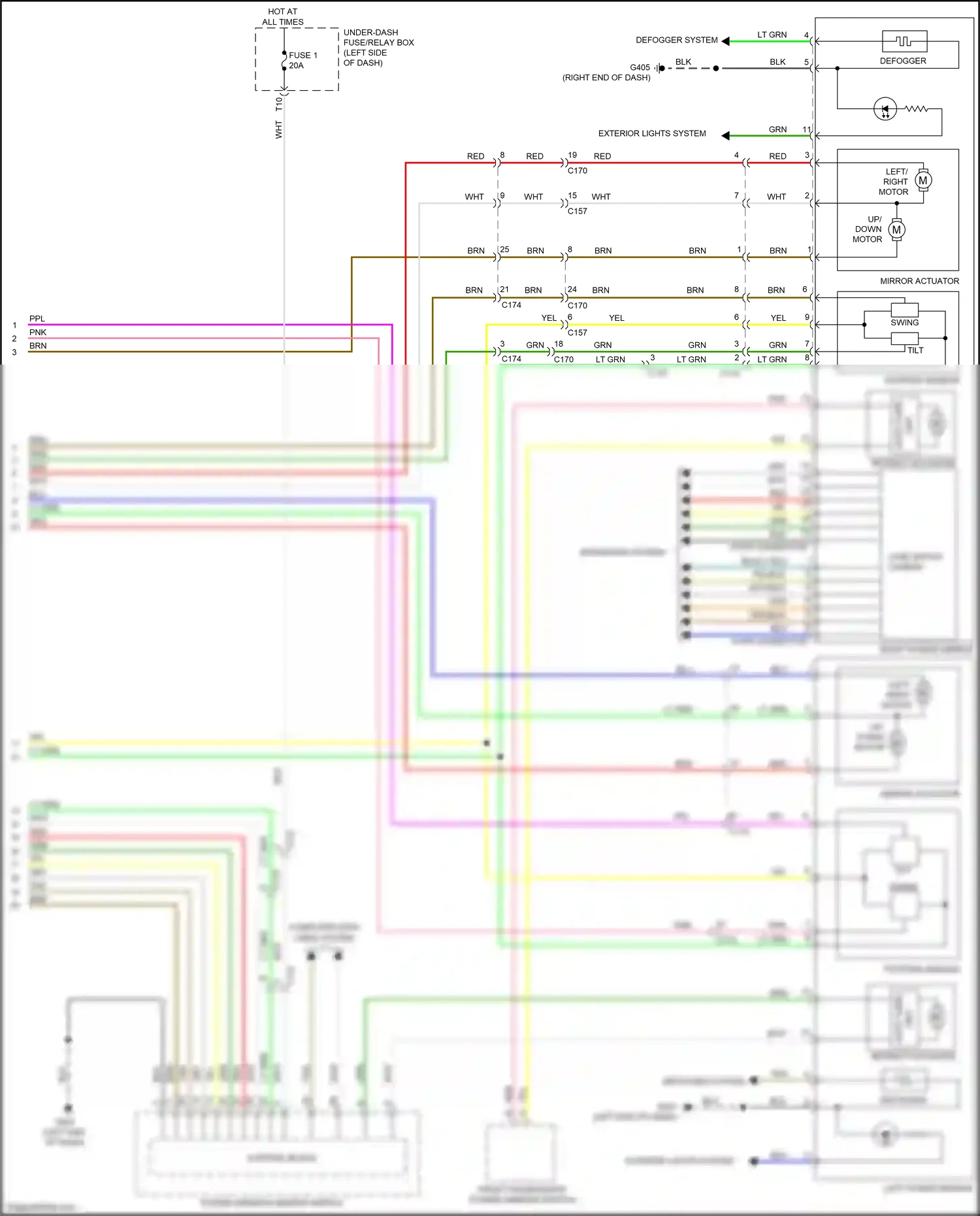 Wiring diagram wht for Honda Pilot III (2015-2018) (7 of 157)