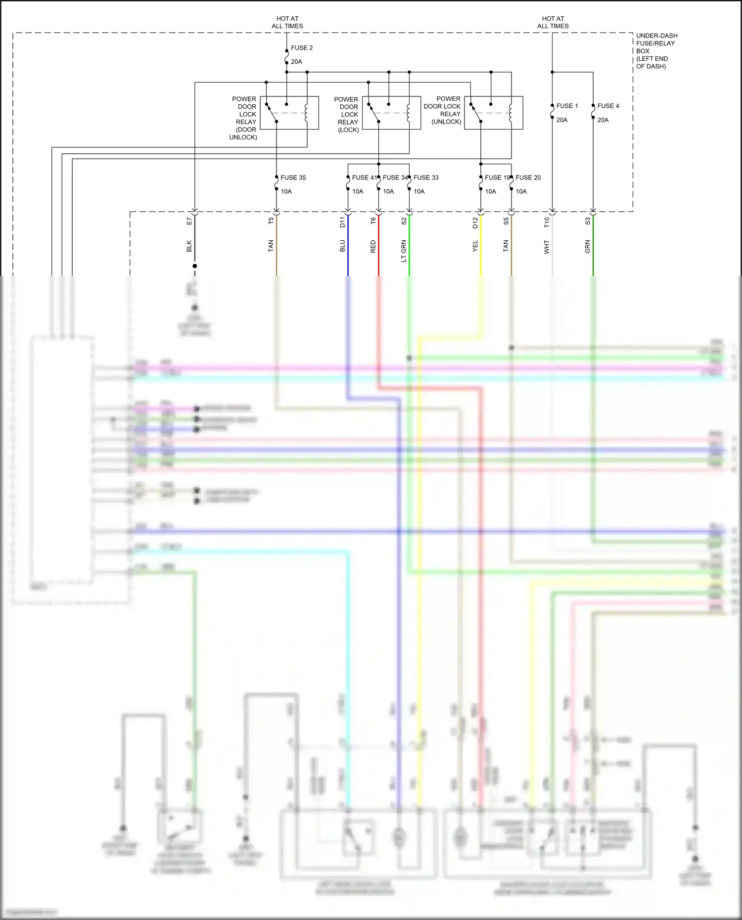 Wiring diagram wht for Honda Pilot III (2015-2018) (52 of 157)